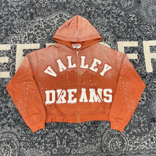 Vale Classico Zip Up Orange