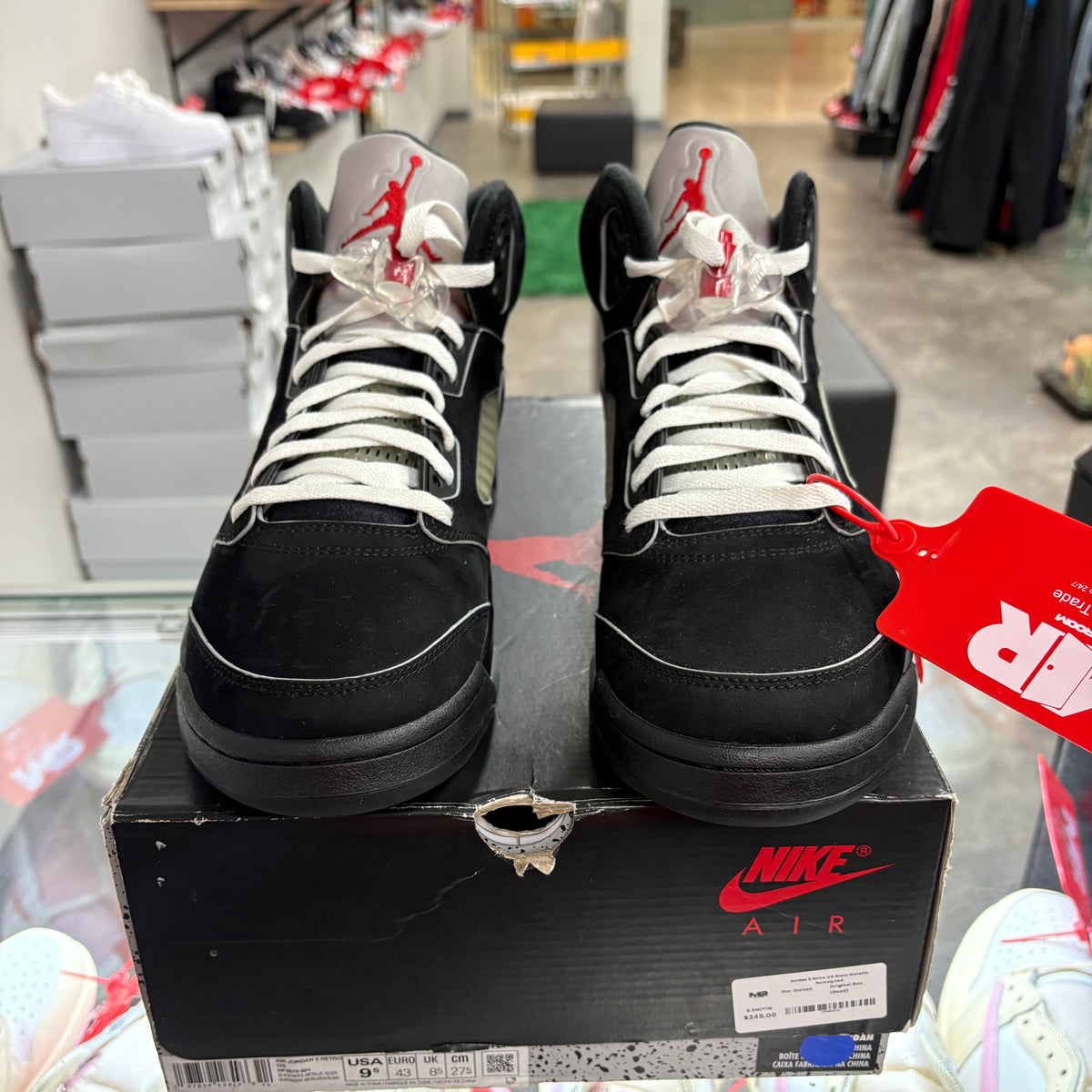 Jordan 5 Retro OG Black Metallic Reimagined