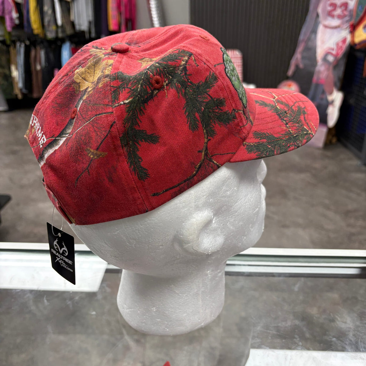 Supreme Bottle Opener 6-Panel Hat Red Camouflage