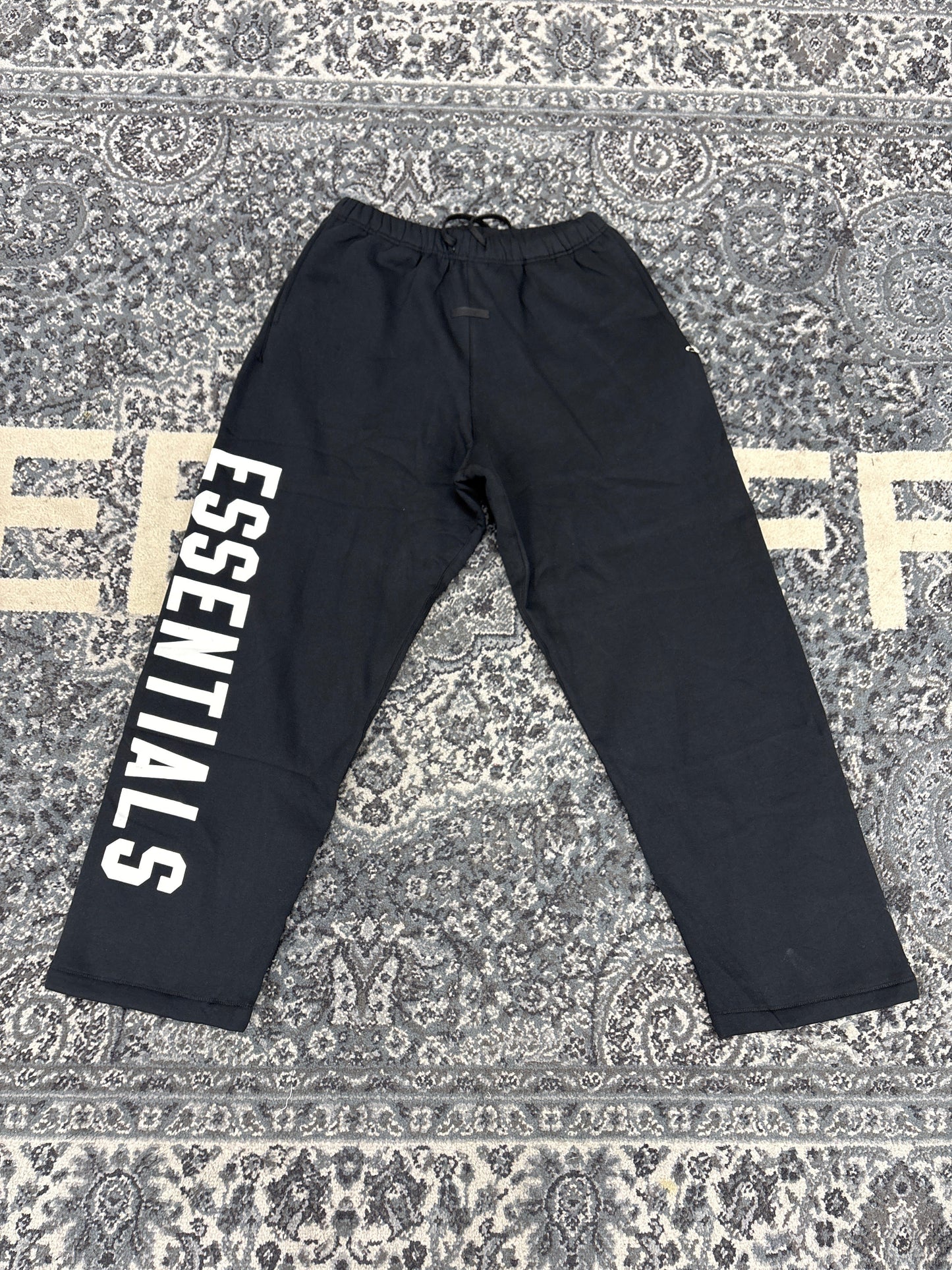 Essentials Big Logo Sweatpants Black