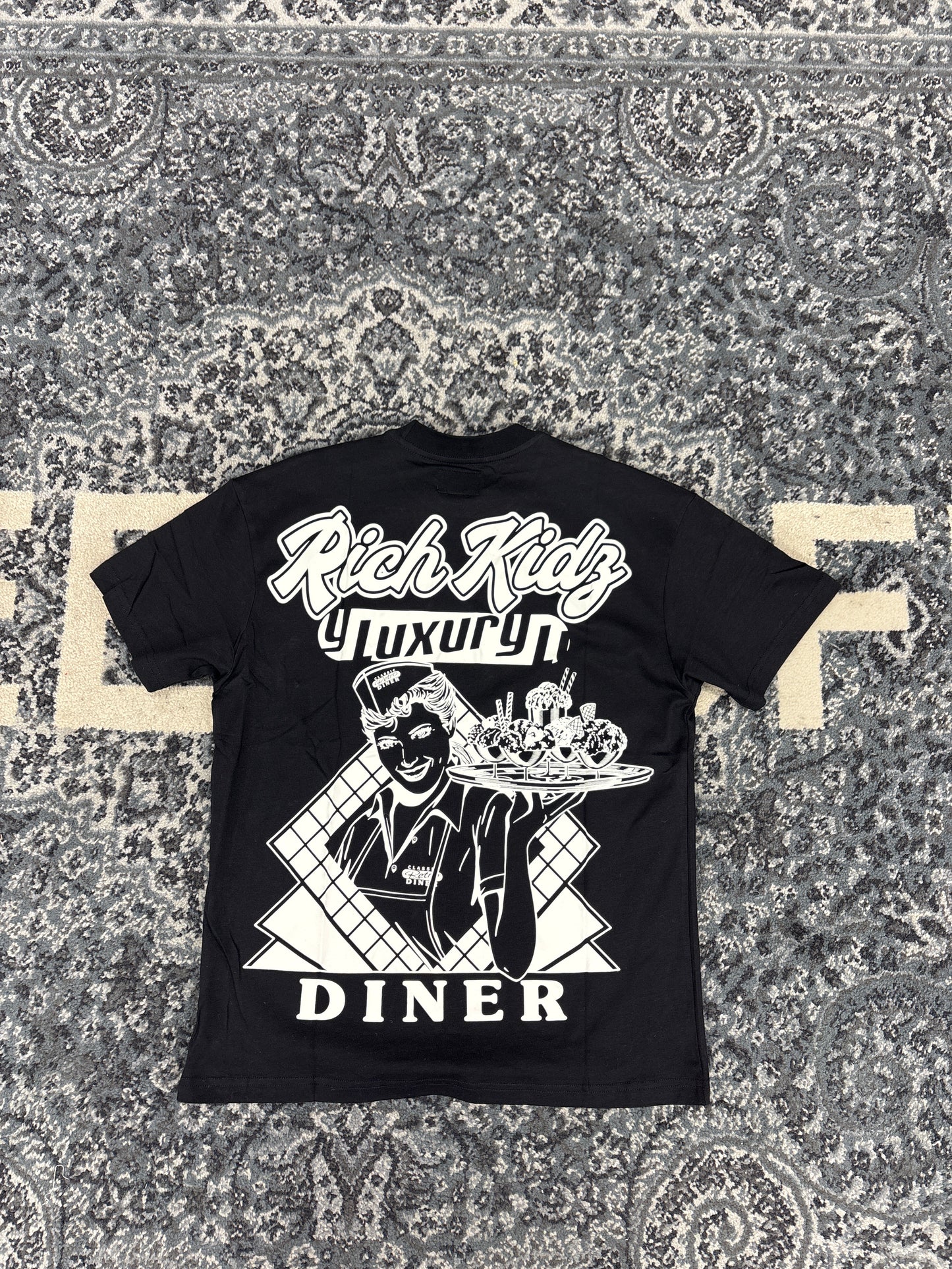 Rich Kidz Dinner Tee (Black)