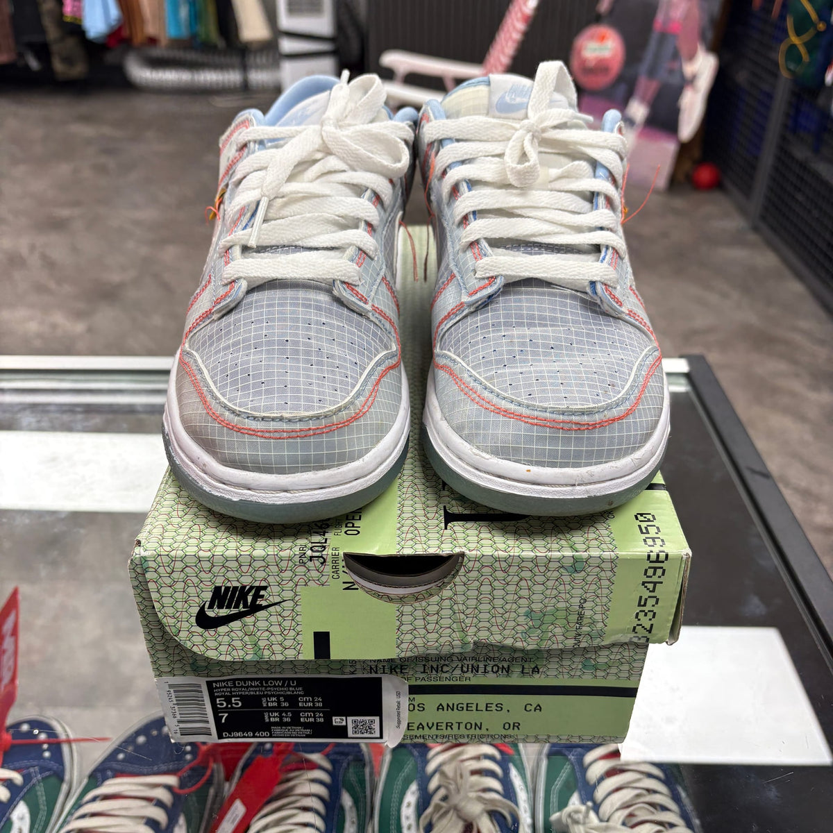 Nike Dunk Low Union Passport Pack Argon