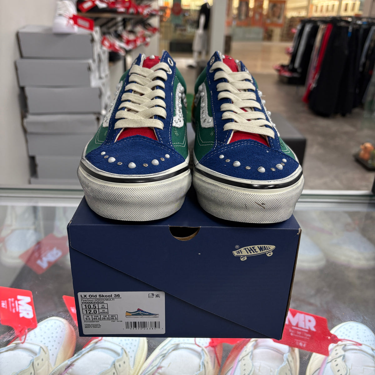 Vans LX Old Skool 36 Pearlized Green/Multi