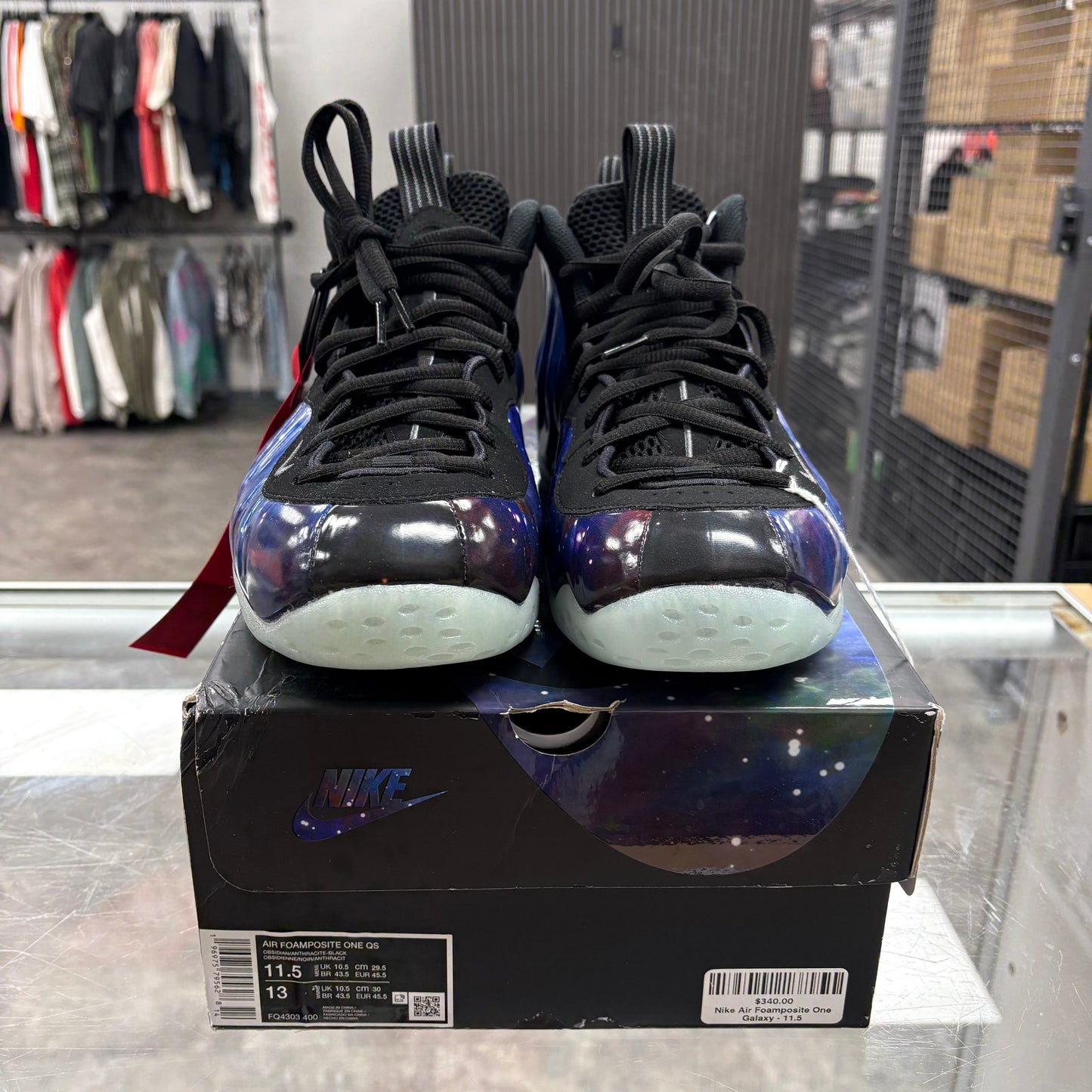 Nike Air Foamposite One Galaxy