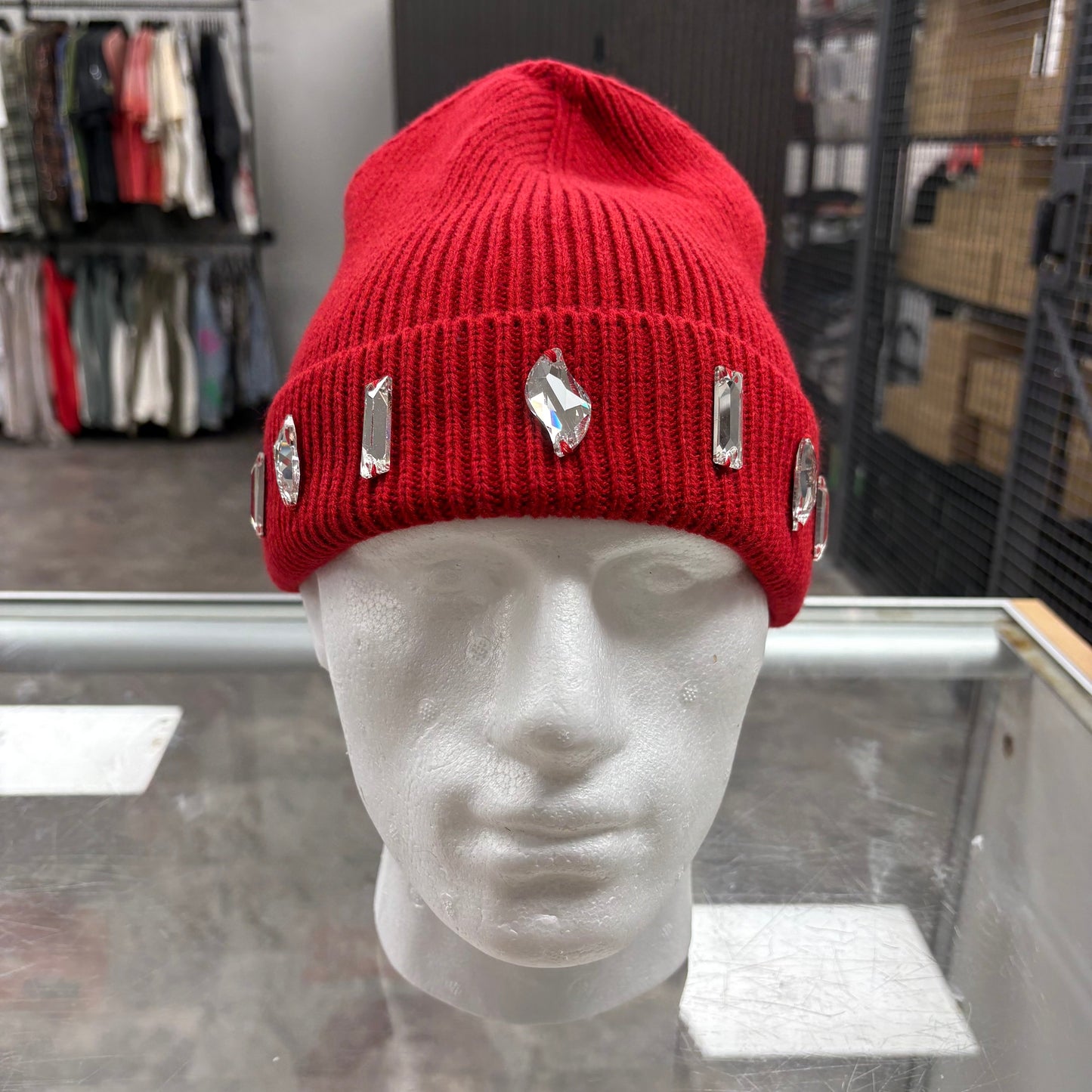 Rhinestone Beanie