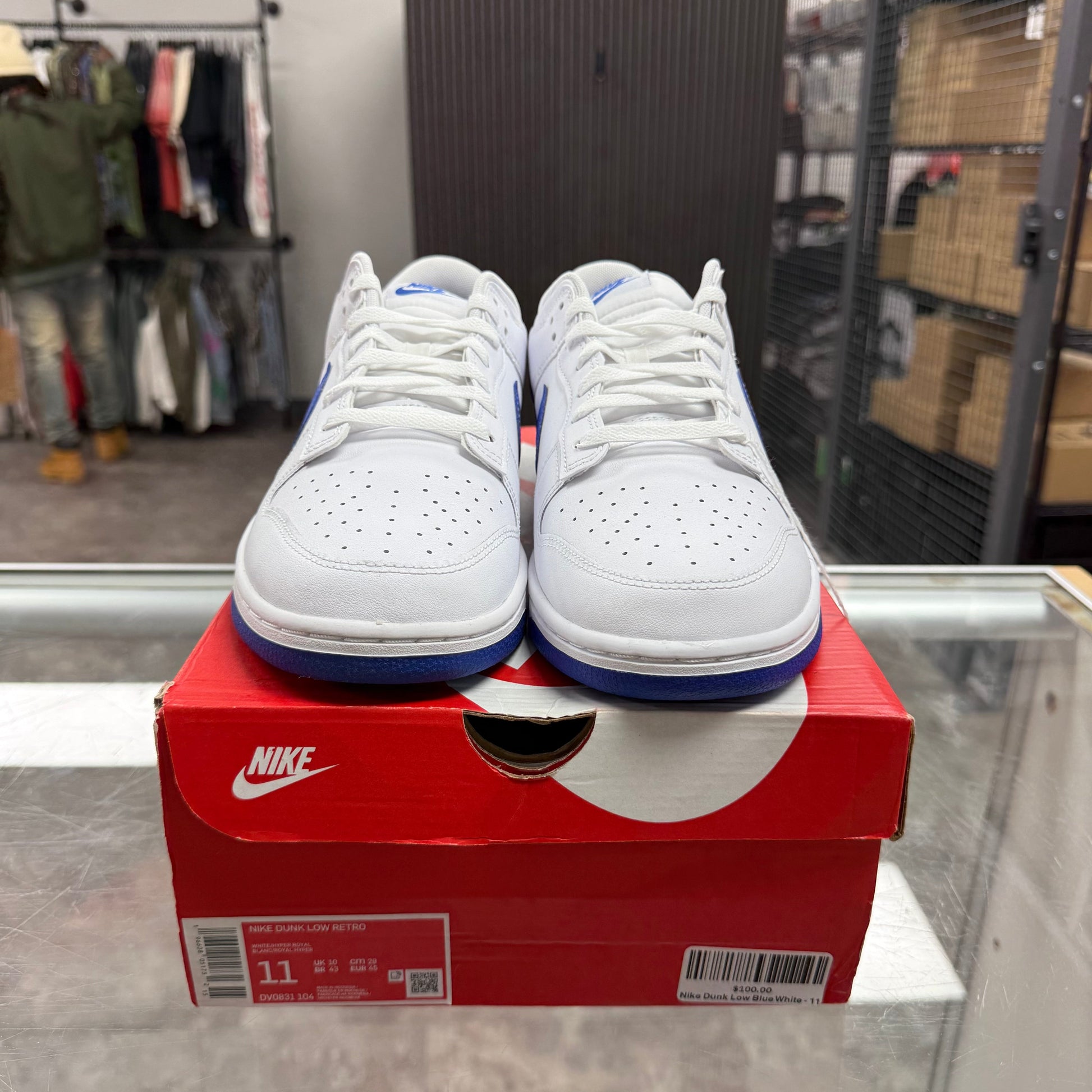 Nike Dunk Low Blue White