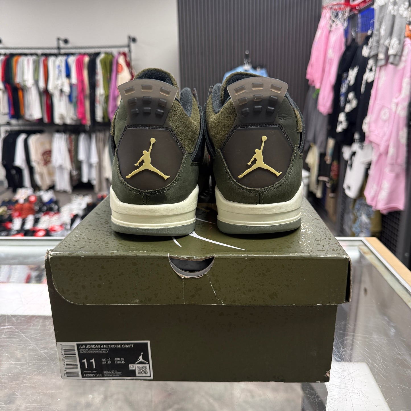 Jordan 4 Retro SE Craft Medium Olive