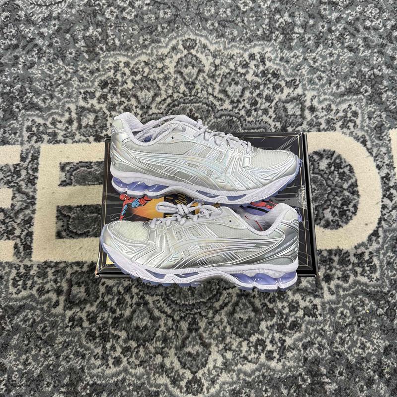 ASICS Gel-Kayano 14 Kith Marvel Villains Silver Surfer Opened Box (Comic Not Included)