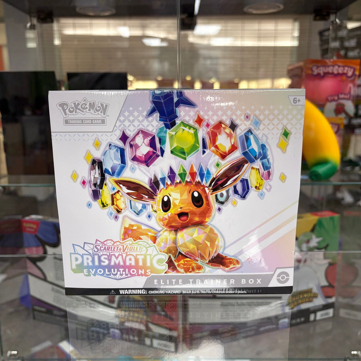 Pokémon Scarlet & Violet Prismatic Evolutions Elite Trainer Box