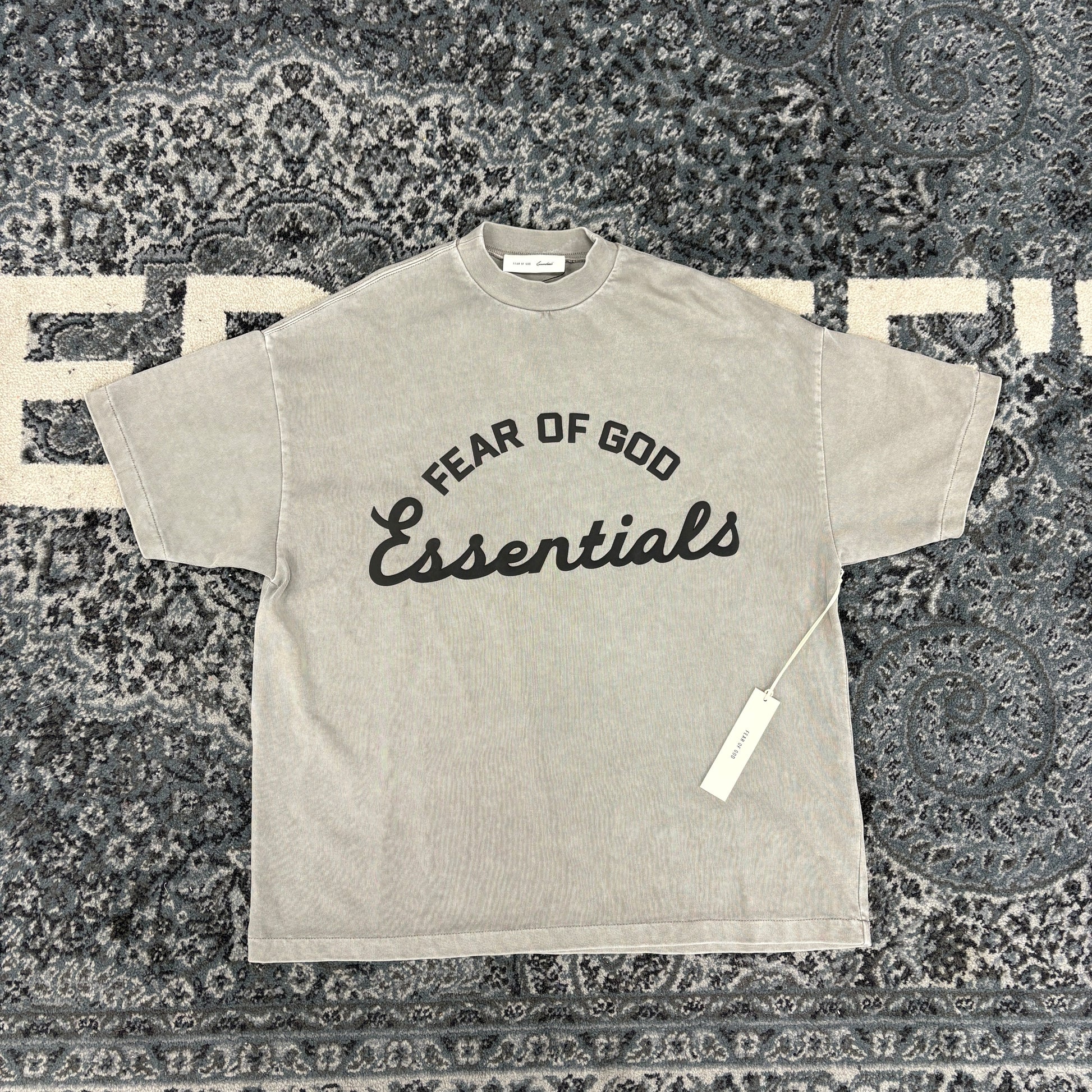 Fear of God Essentials Kids Training 90's Short Sleeve Tee Faded Seal