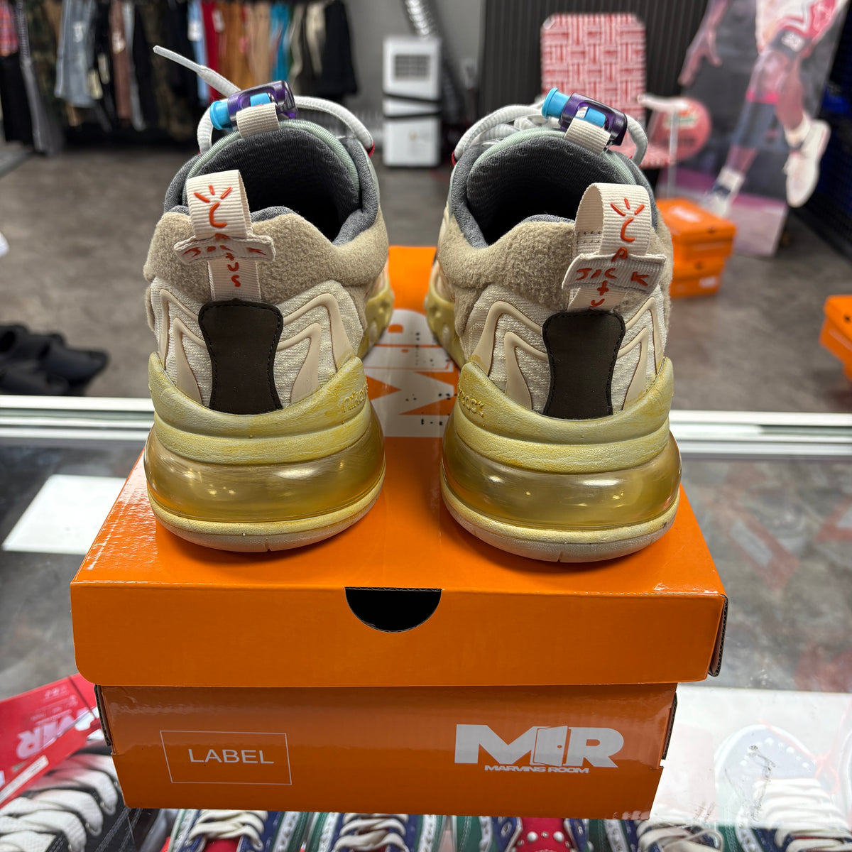 Nike Air Max 270 React ENG Travis Scott Cactus Trails