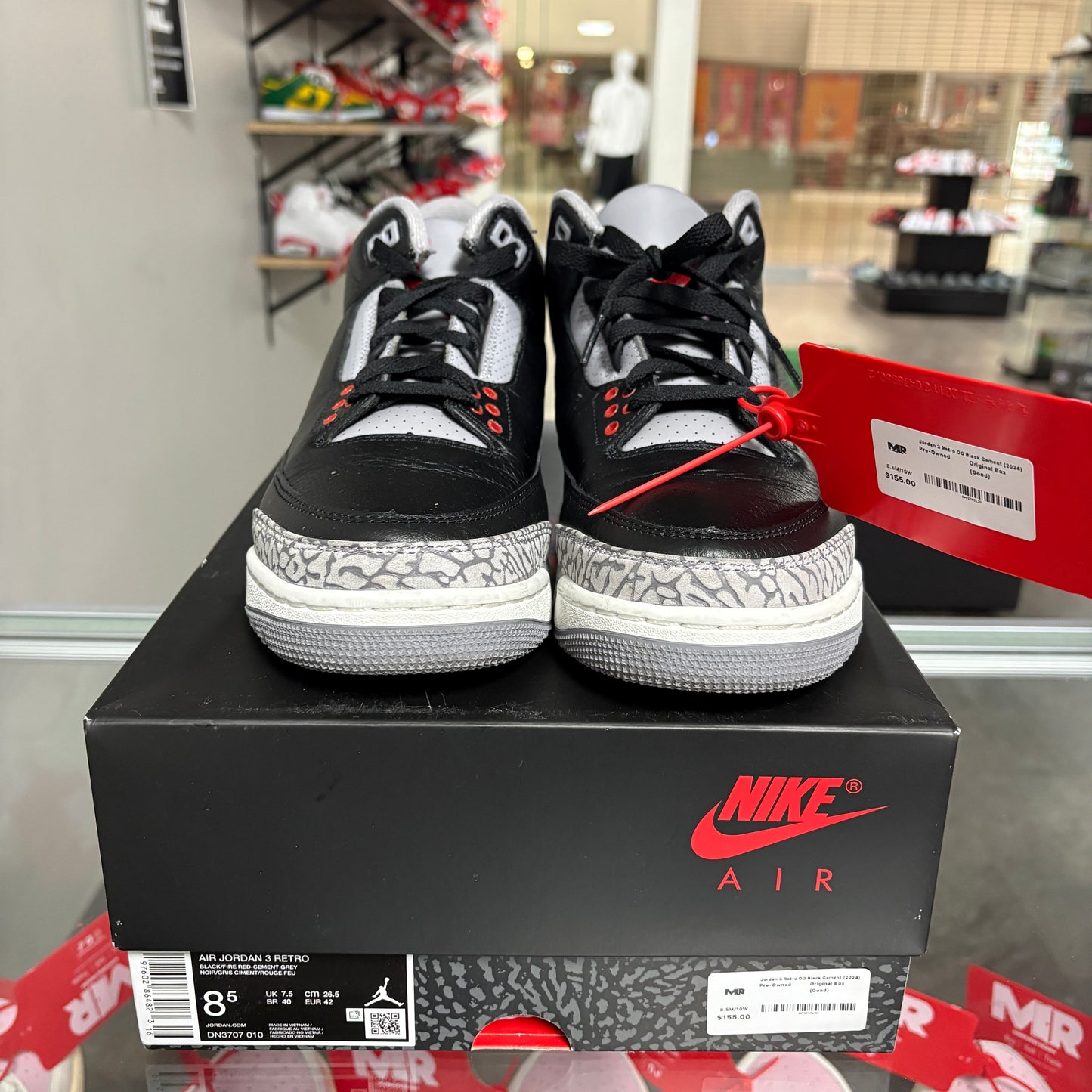 Jordan 3 Retro OG Black Cement (2024)