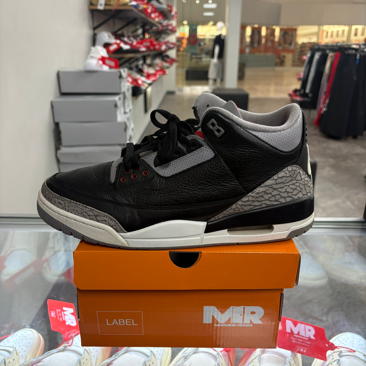 Jordan 3 Retro OG Black Cement (2024)