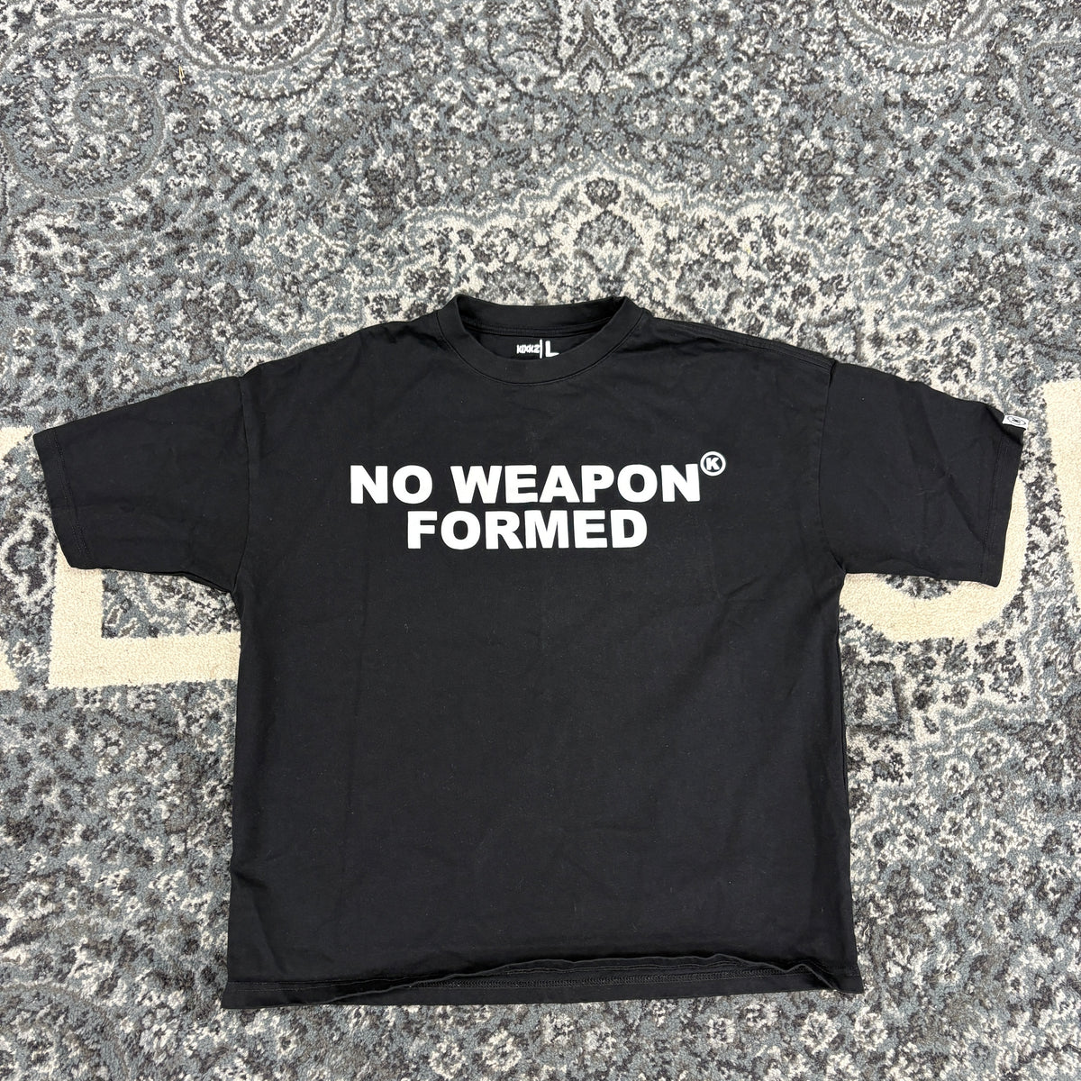 No Weapon Formed (Black White)