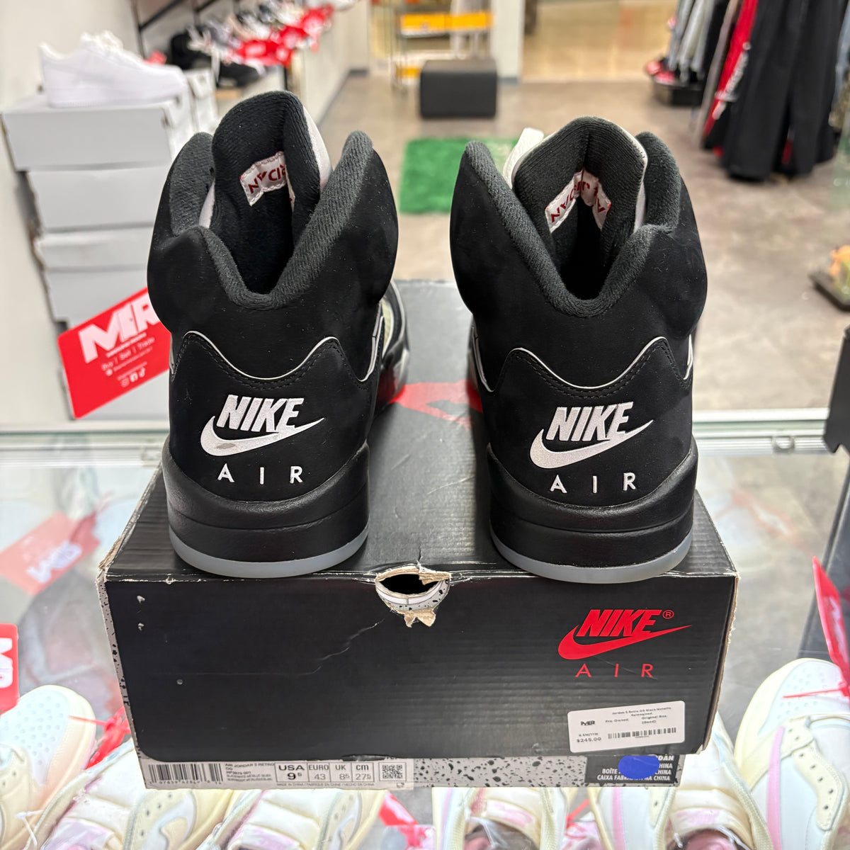 Jordan 5 Retro OG Black Metallic Reimagined