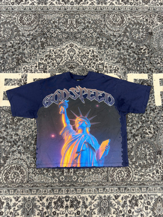 Godspeed Purple City Tee (Navy)