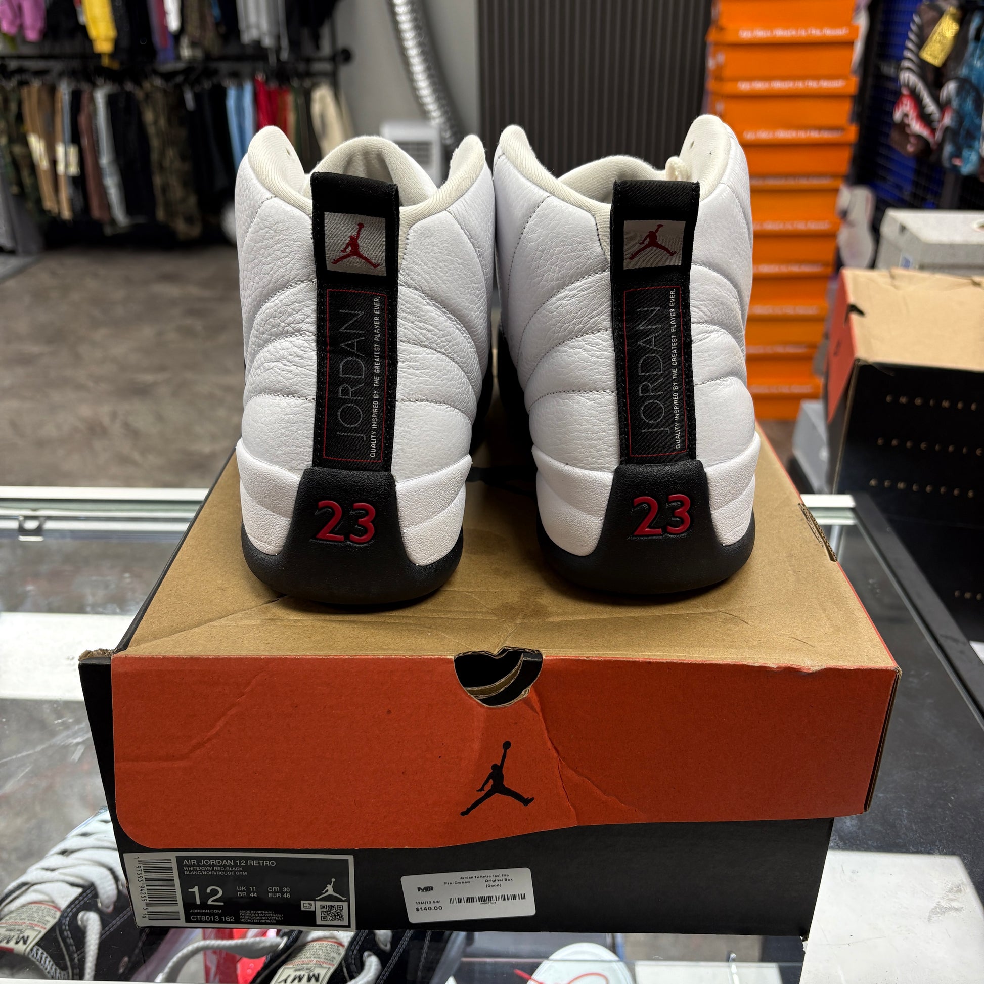 Jordan 12 Retro Taxi Flip