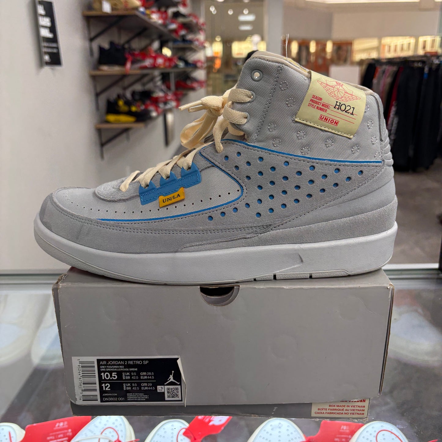 Jordan 2 Retro SP Union Grey Fog