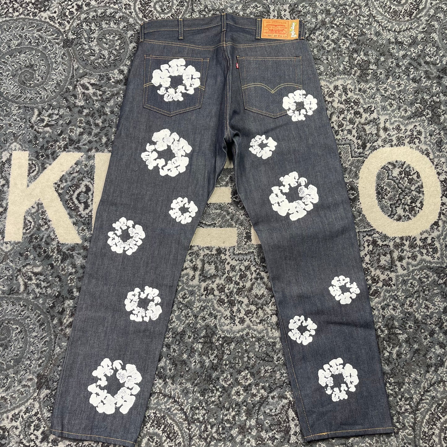 DENIM TEARS JEANS DARK WASH