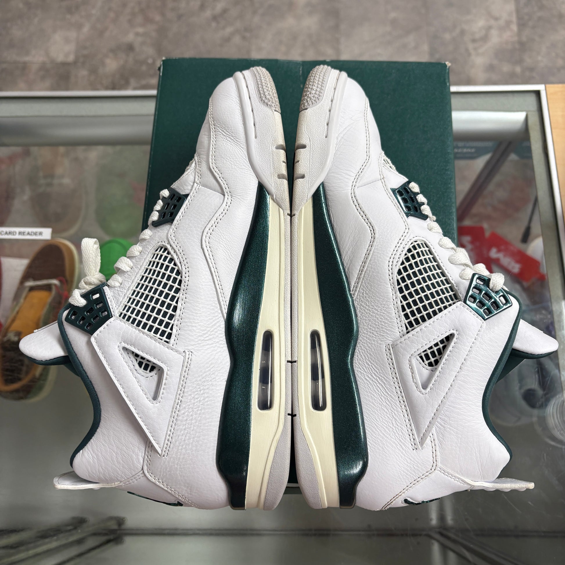 Jordan 4 Retro Oxidized Green