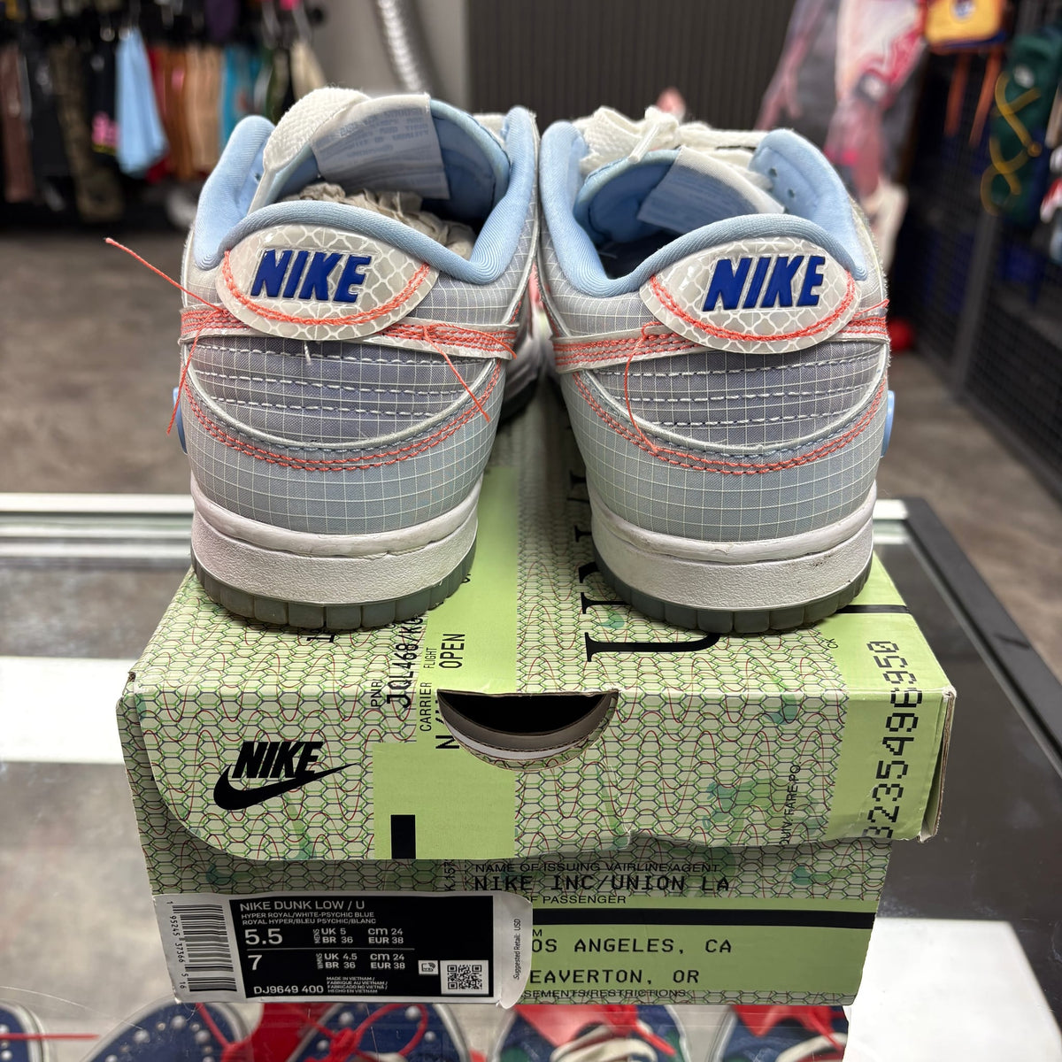 Nike Dunk Low Union Passport Pack Argon