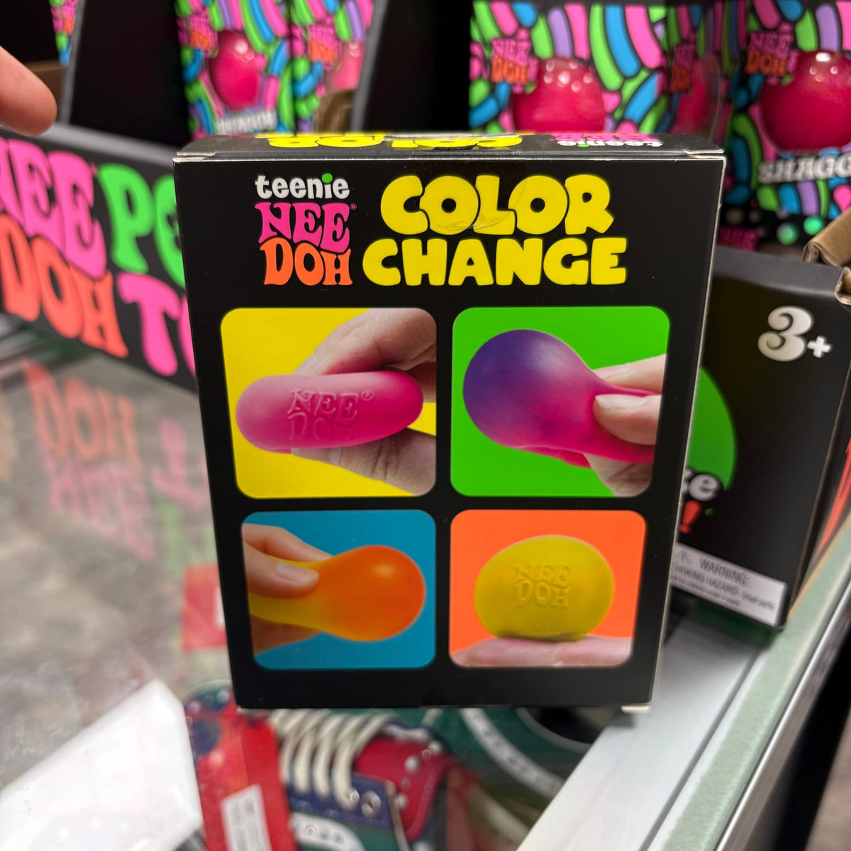 NeeDoh Teenie Color Change Pack Of 4
