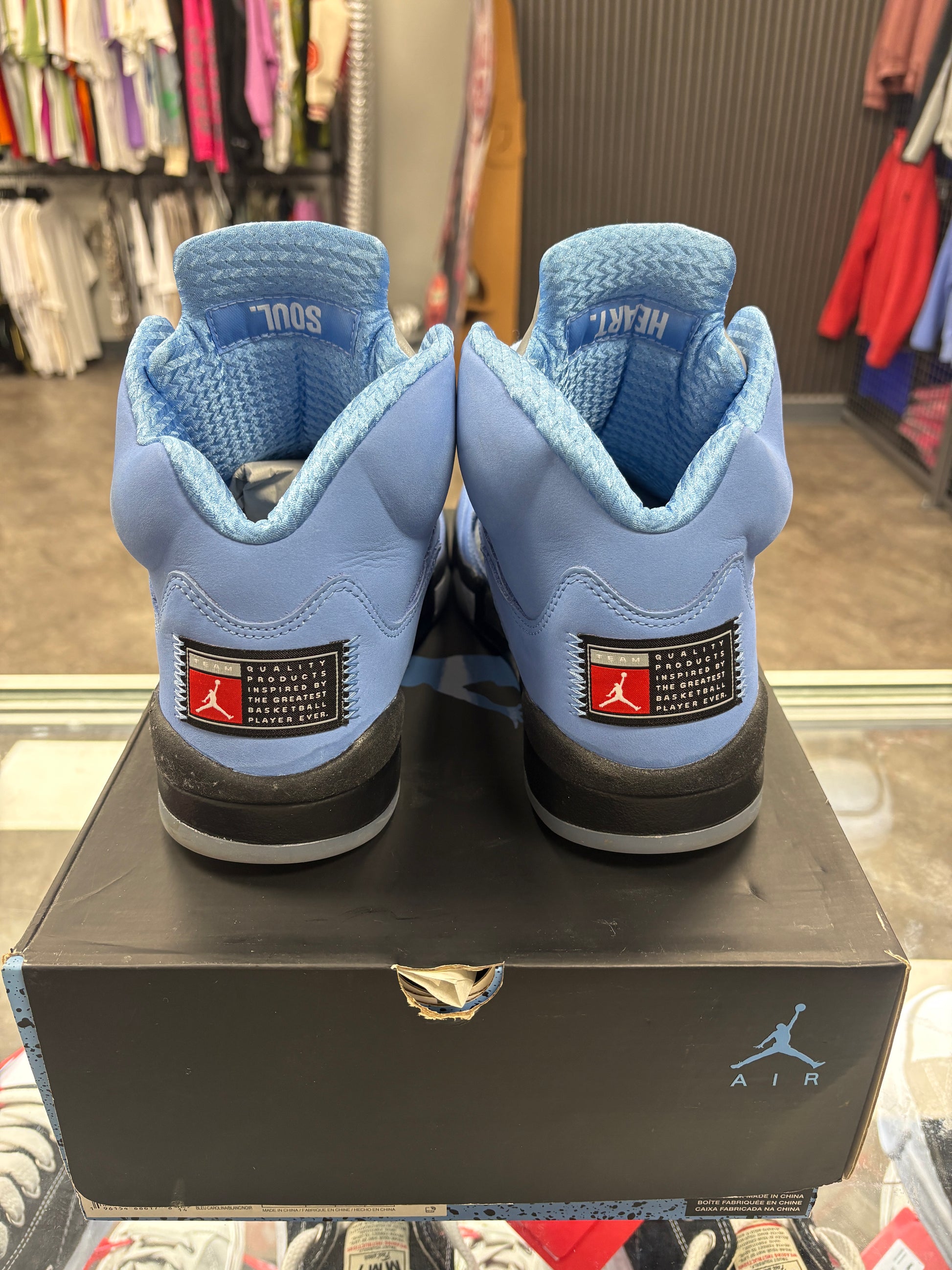 Jordan 5 Retro UNC University Blue