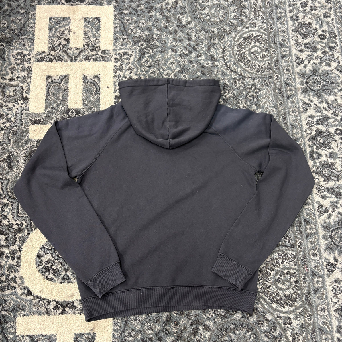 Saint Laurent Malibu Logo Hoodie Black