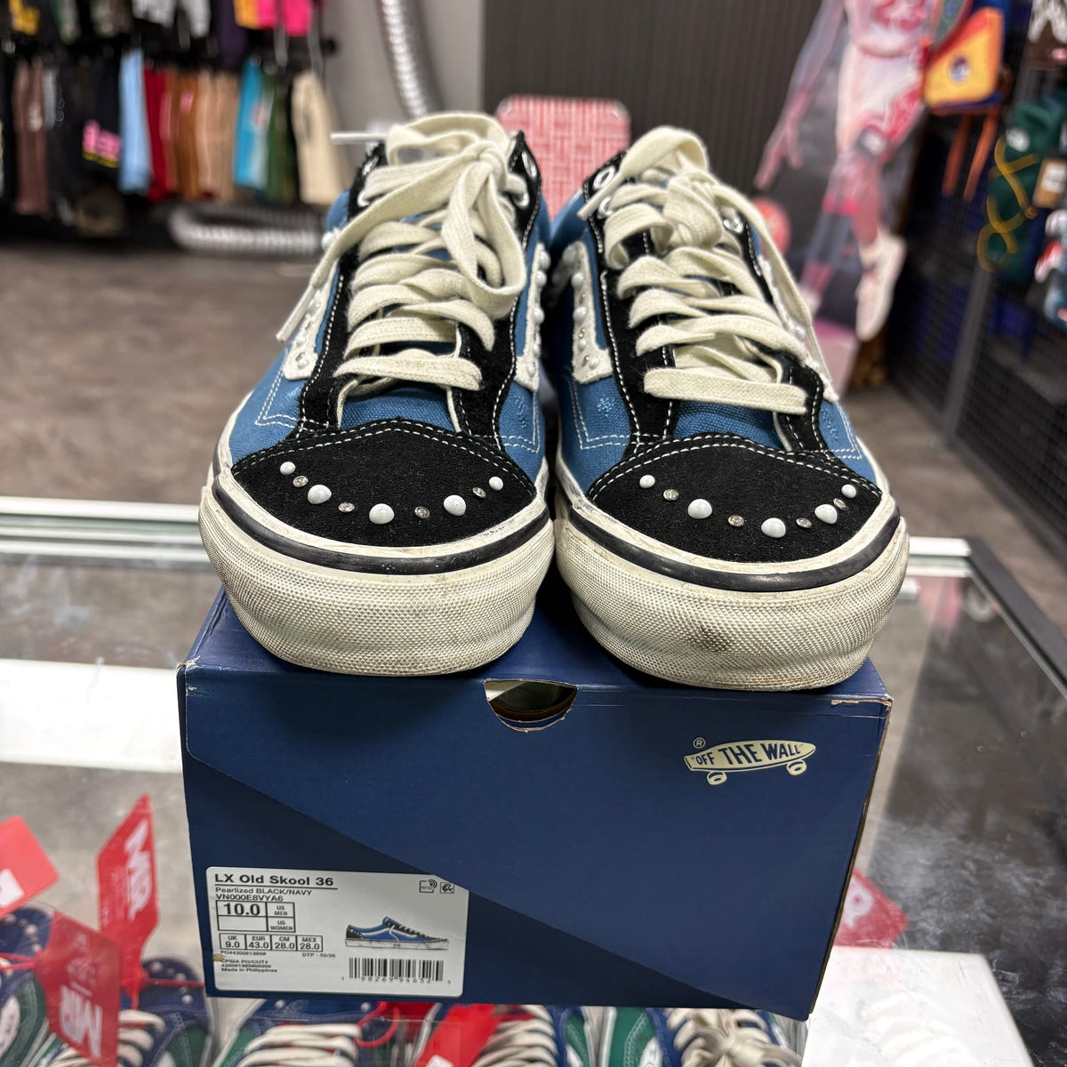 Vans LX Old Skool 36 Pearlized Pack Black Navy