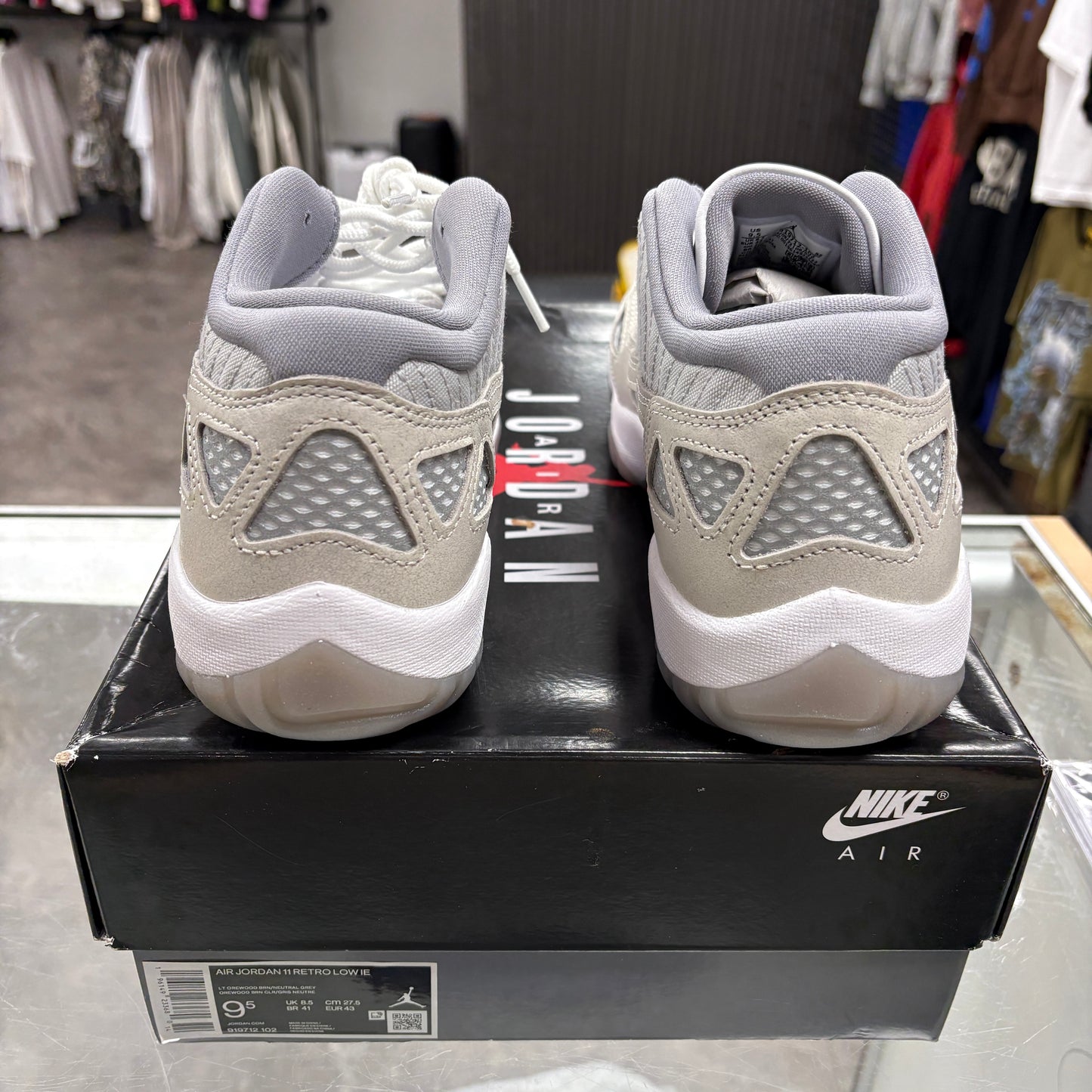 Jordan 11 Retro Low IE Light Orewood Brown