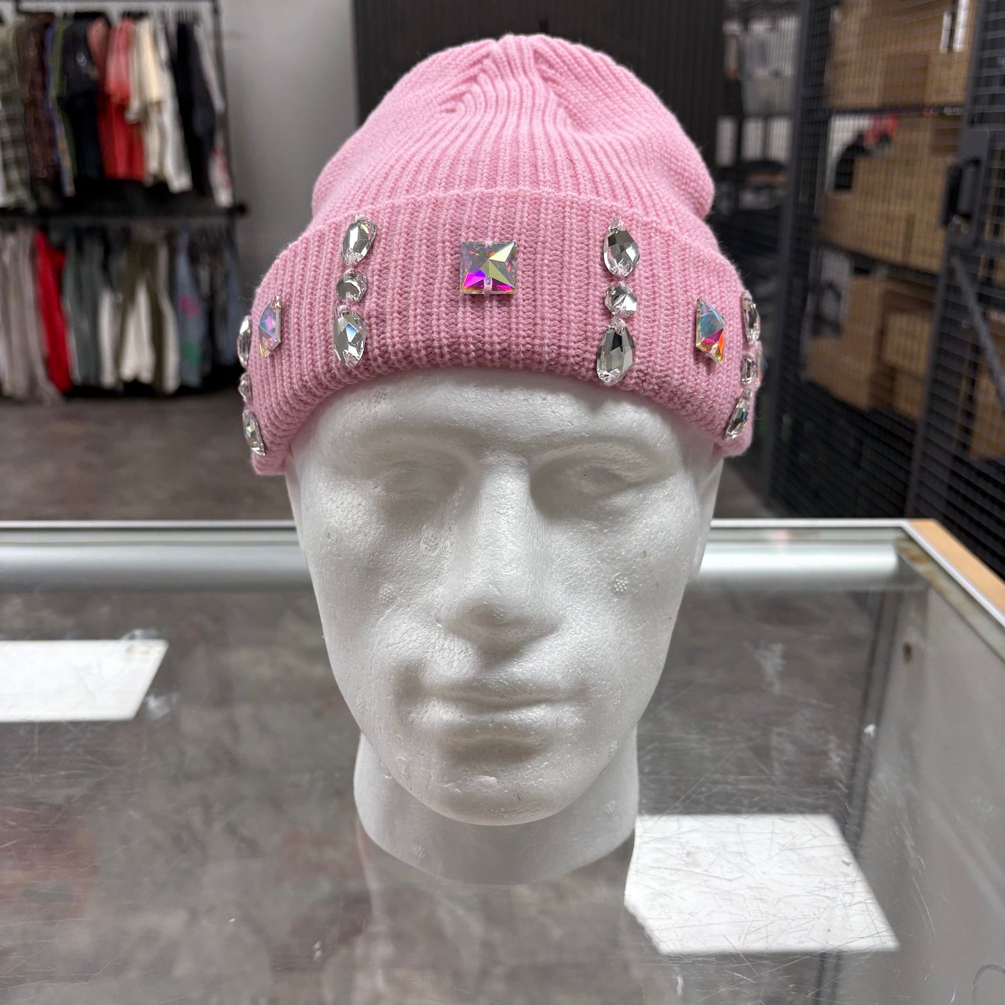 Rhinestone Beanie