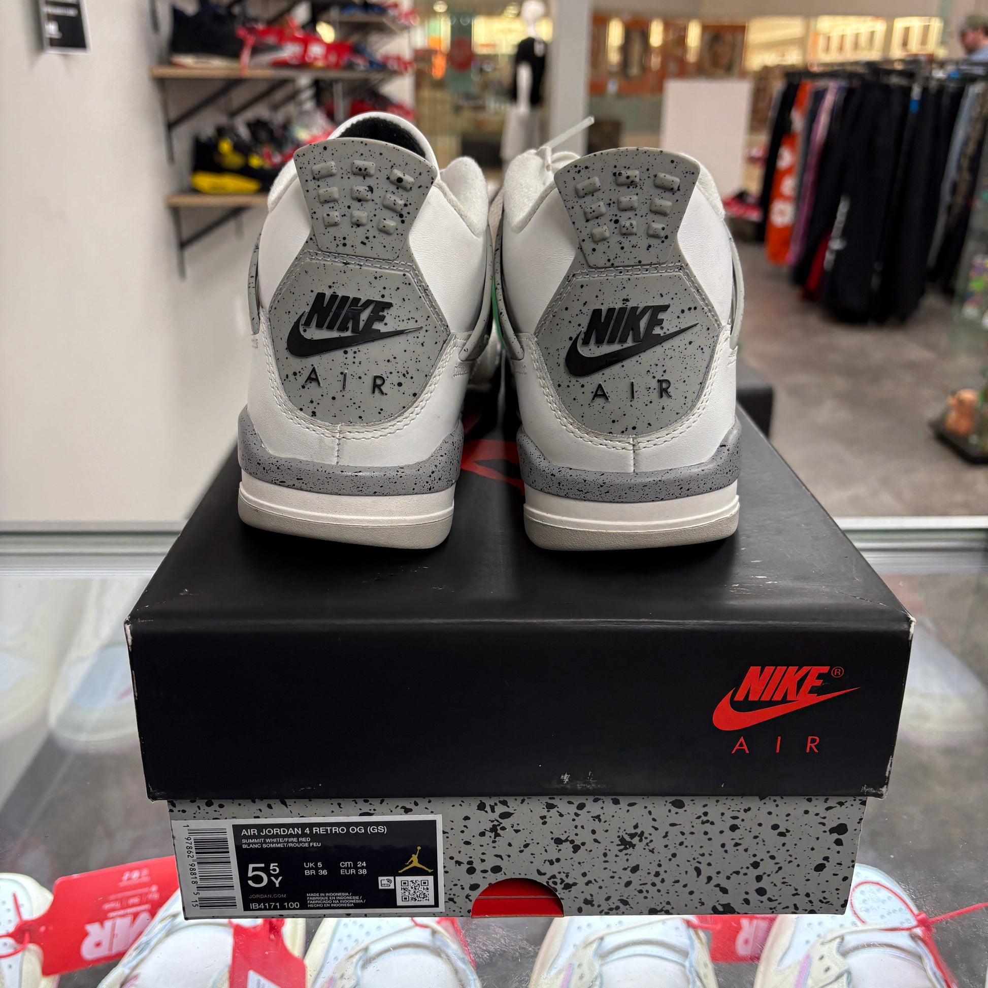 Jordan 4 Retro White Cement (2025) (GS)