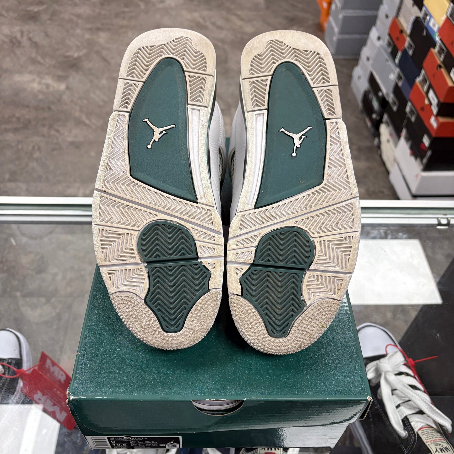 Jordan 4 Retro Oxidized Green