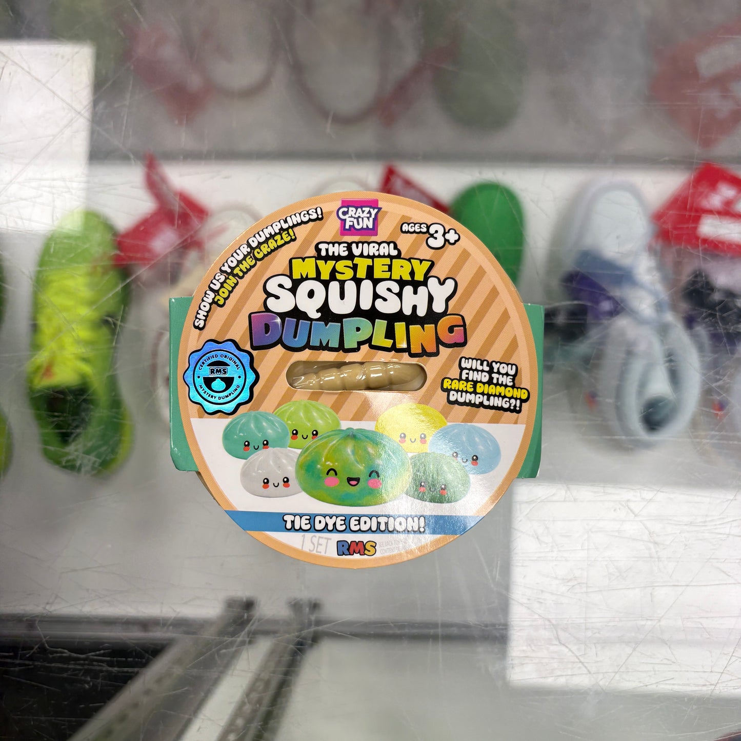 Squishy Bun The Original Viral Mystery Squishy Dumpling (Tie Dye) Blind Box