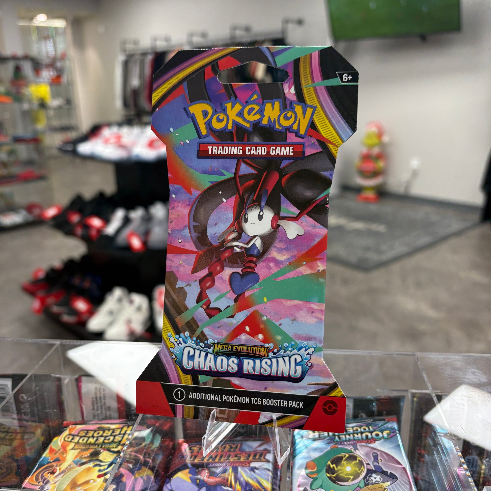 2026 Pokémon Mega Evolution Chaos Rising Sleeved Booster Pack