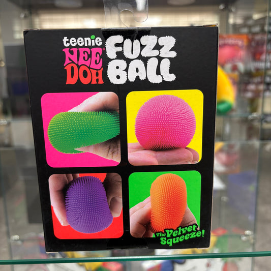 NeeDoh Teenie Fuzz Ball 4-Pack Squishy Fidget Toy