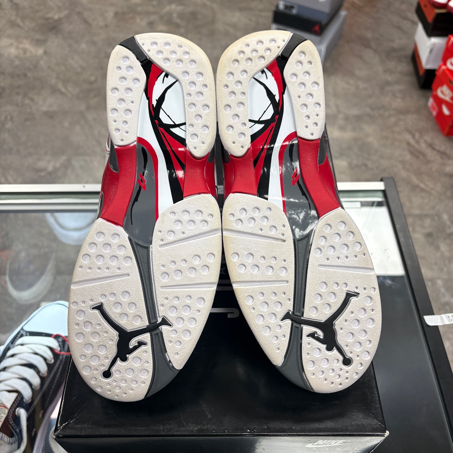 Jordan 8 Retro White True Red (2025)
