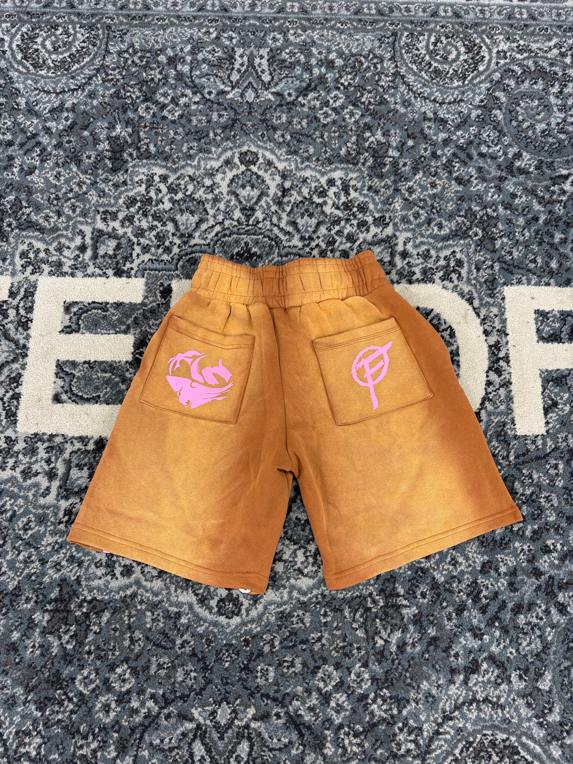 Fine Britches Racer Shorts Brown