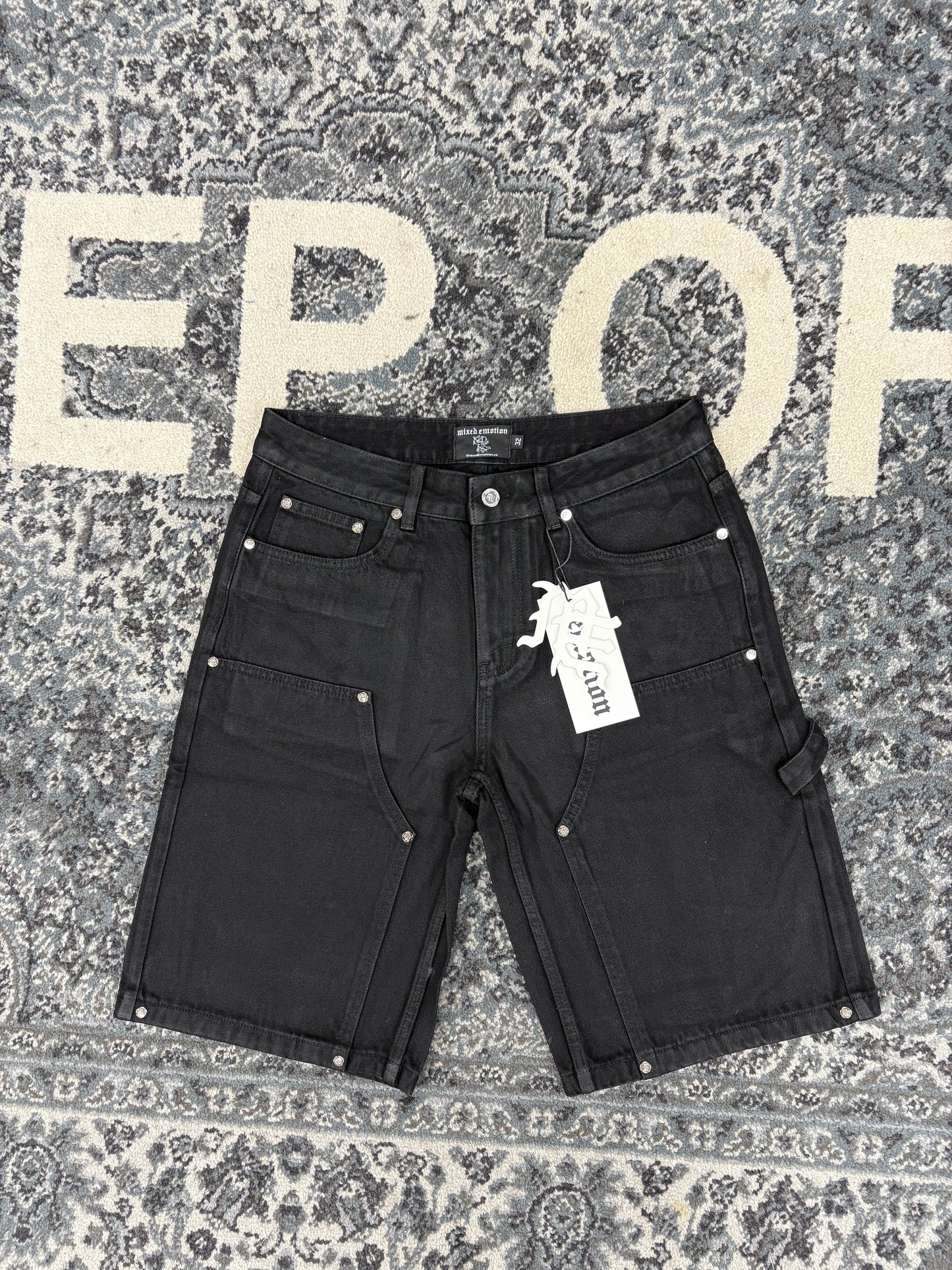 Mixed Emotions Worker Wax Shorts