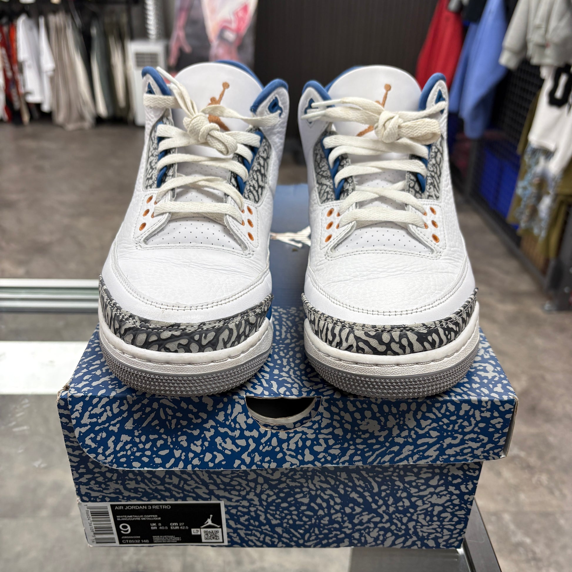 Jordan 3 Retro Wizards