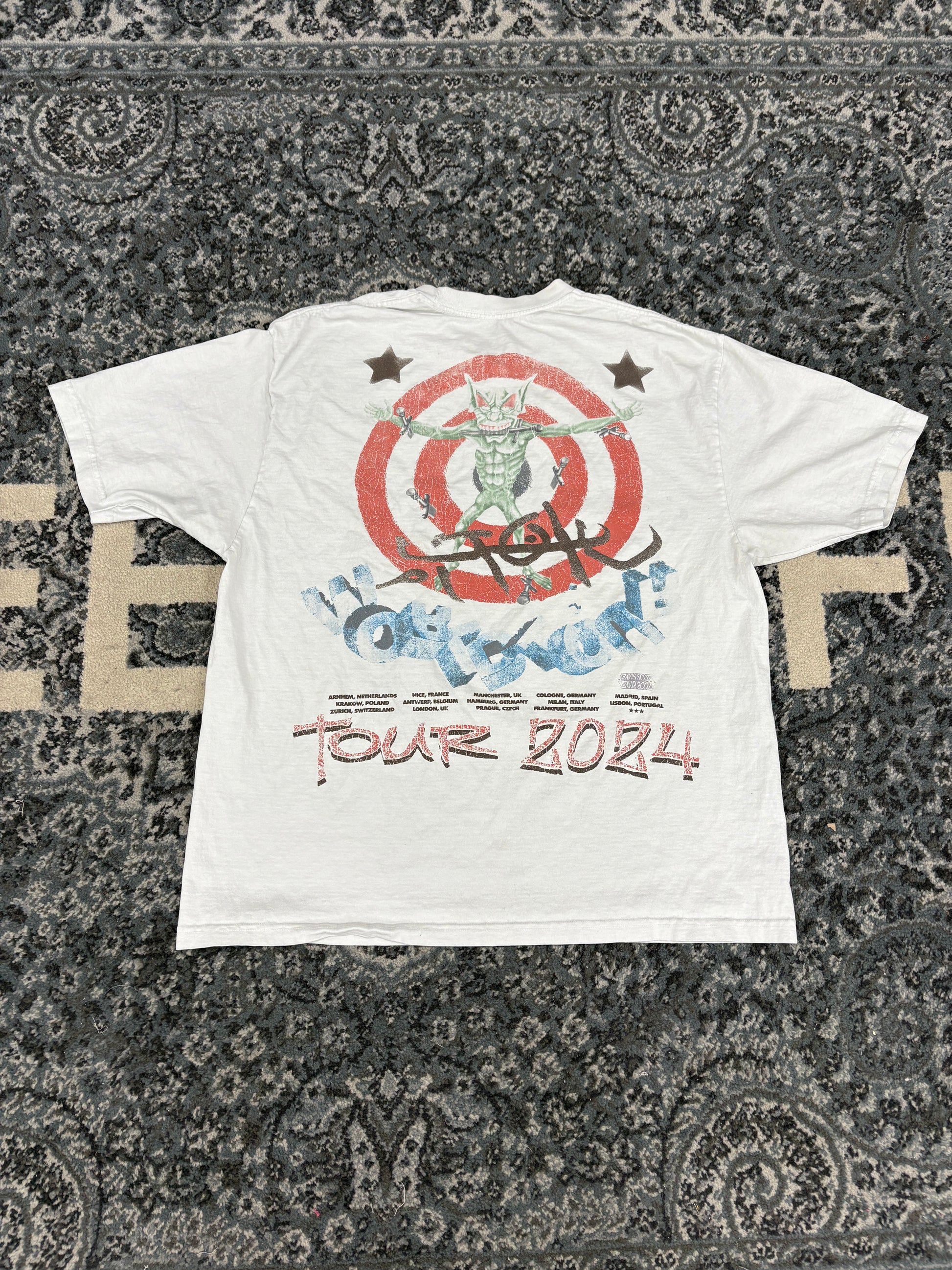 Travis Scott Tour Tee White