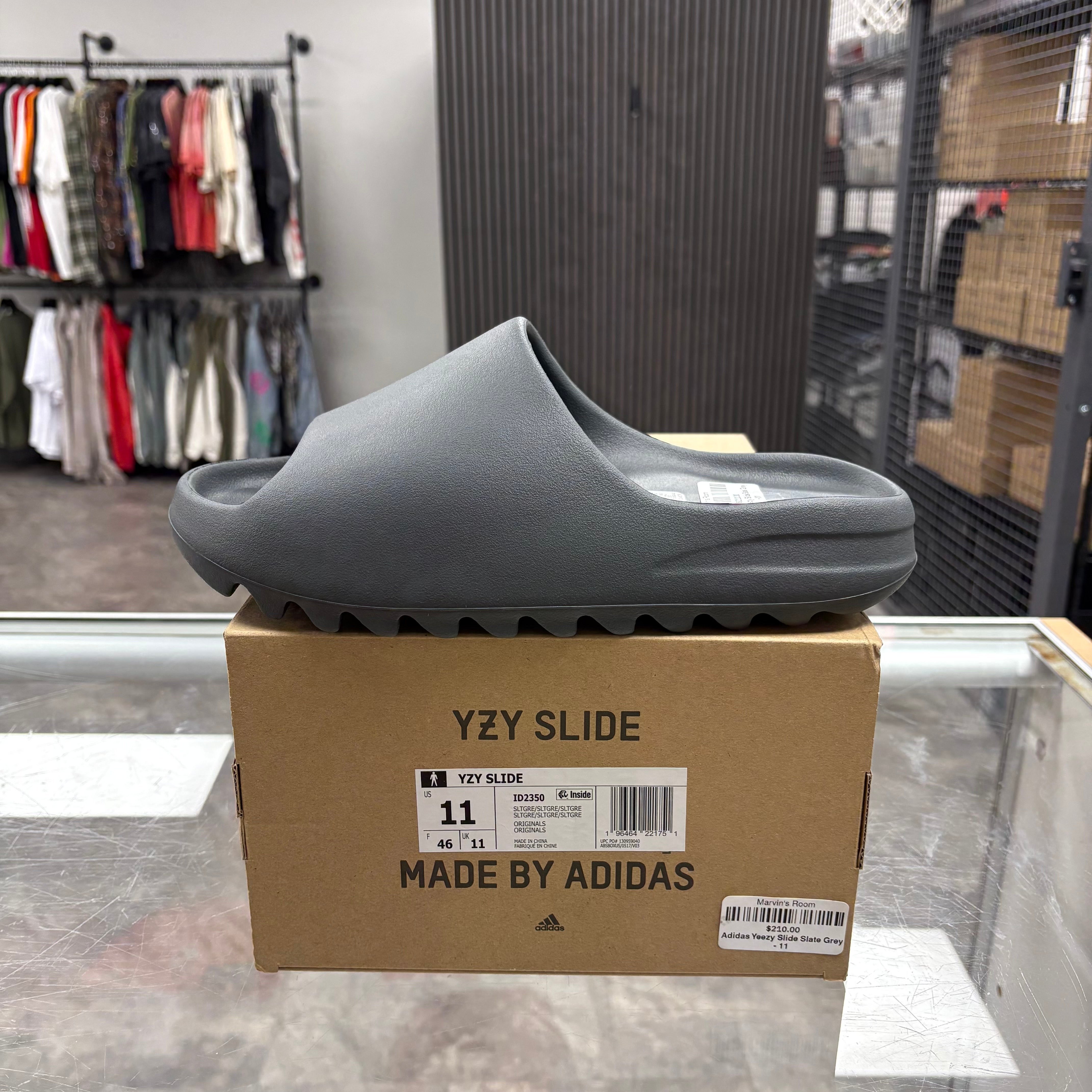 Adidas Yeezy Slide Slate Grey – Marvin's Room