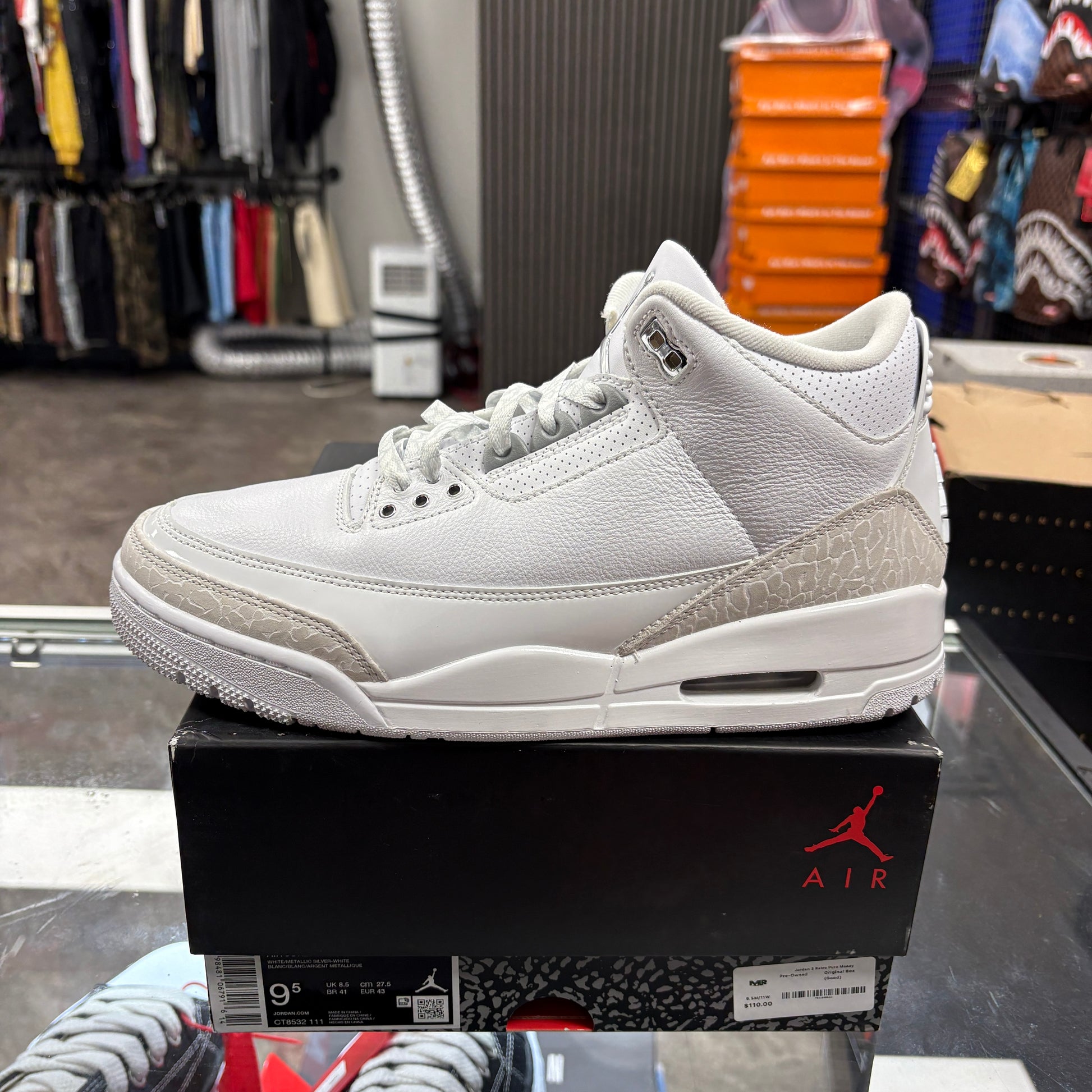 Jordan 3 Retro Pure Money