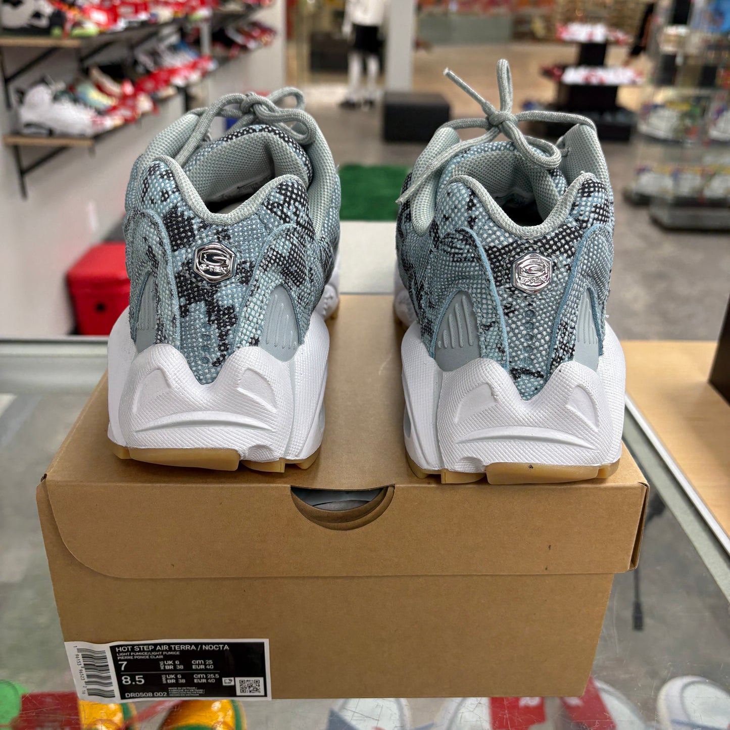 Nike Hot Step Air Terra Drake NOCTA Snakeskin Light Pumice