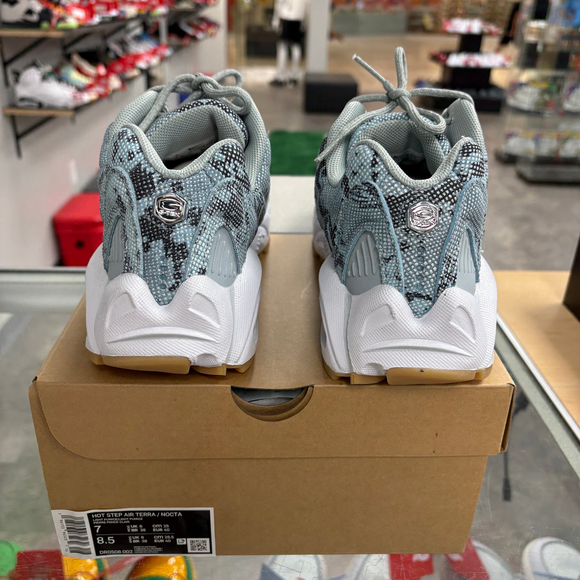 Nike Hot Step Air Terra Drake NOCTA Snakeskin Light Pumice