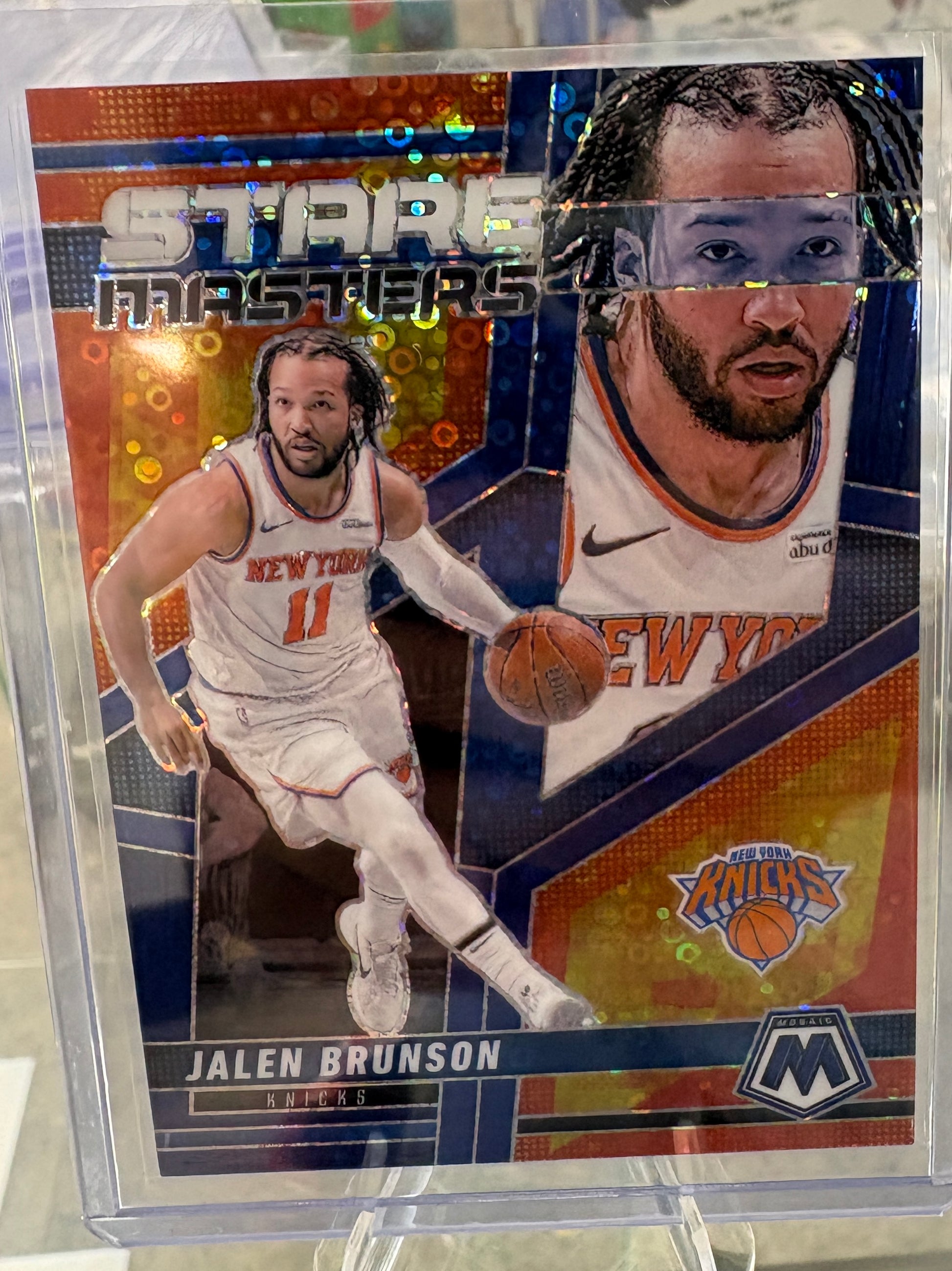 PANINI Jalen Brunson Mosiac Stare Masters 52/85