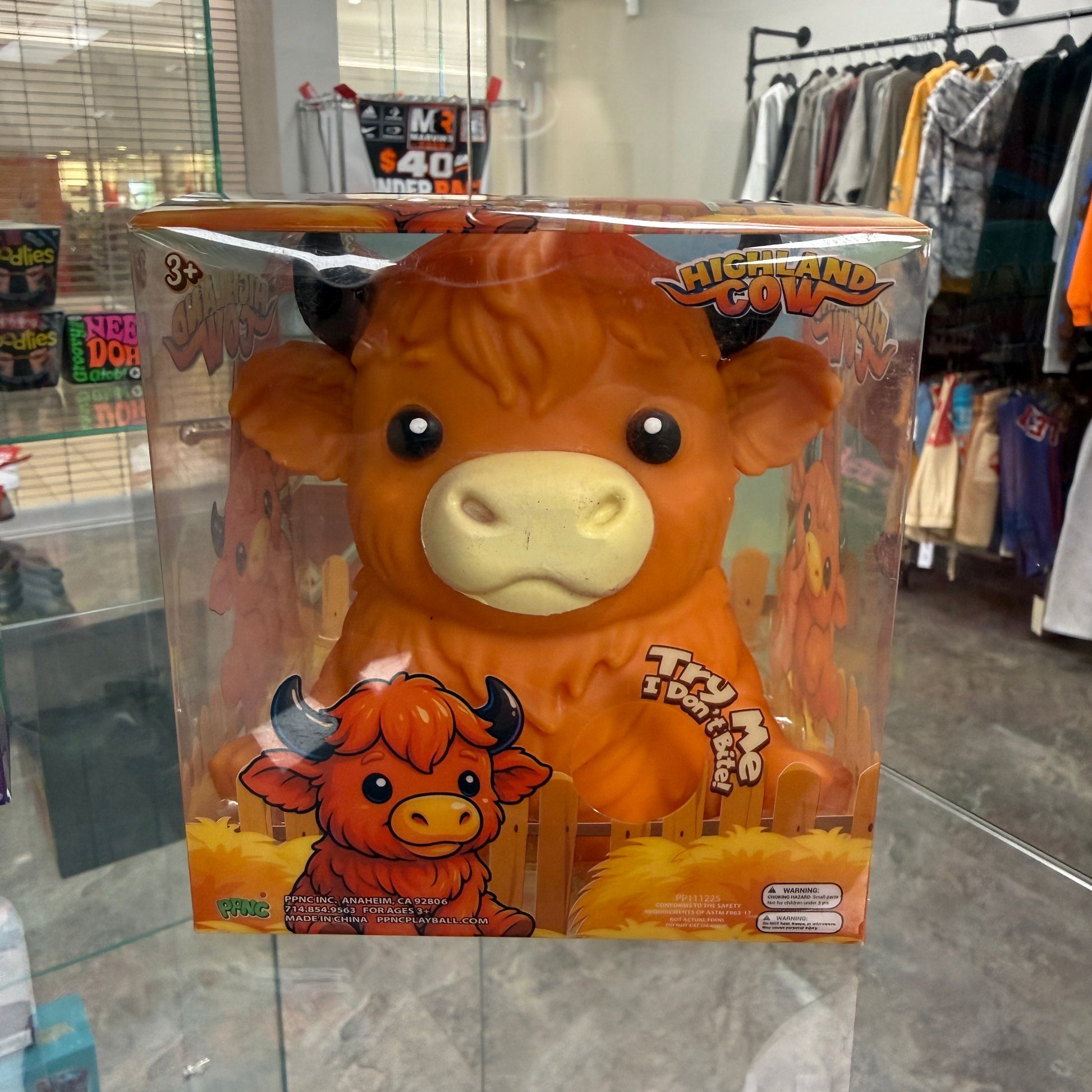 PPNC Highland Cow Toy Squishy Fidget Toy
