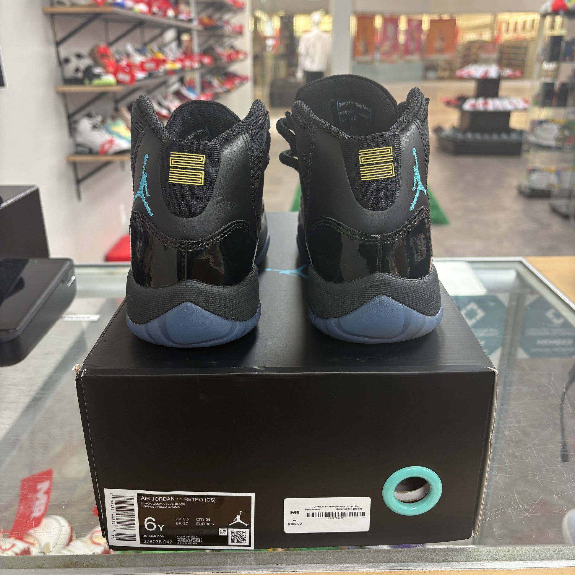 Jordan 11 Retro Gamma Blue (2025) (GS)
