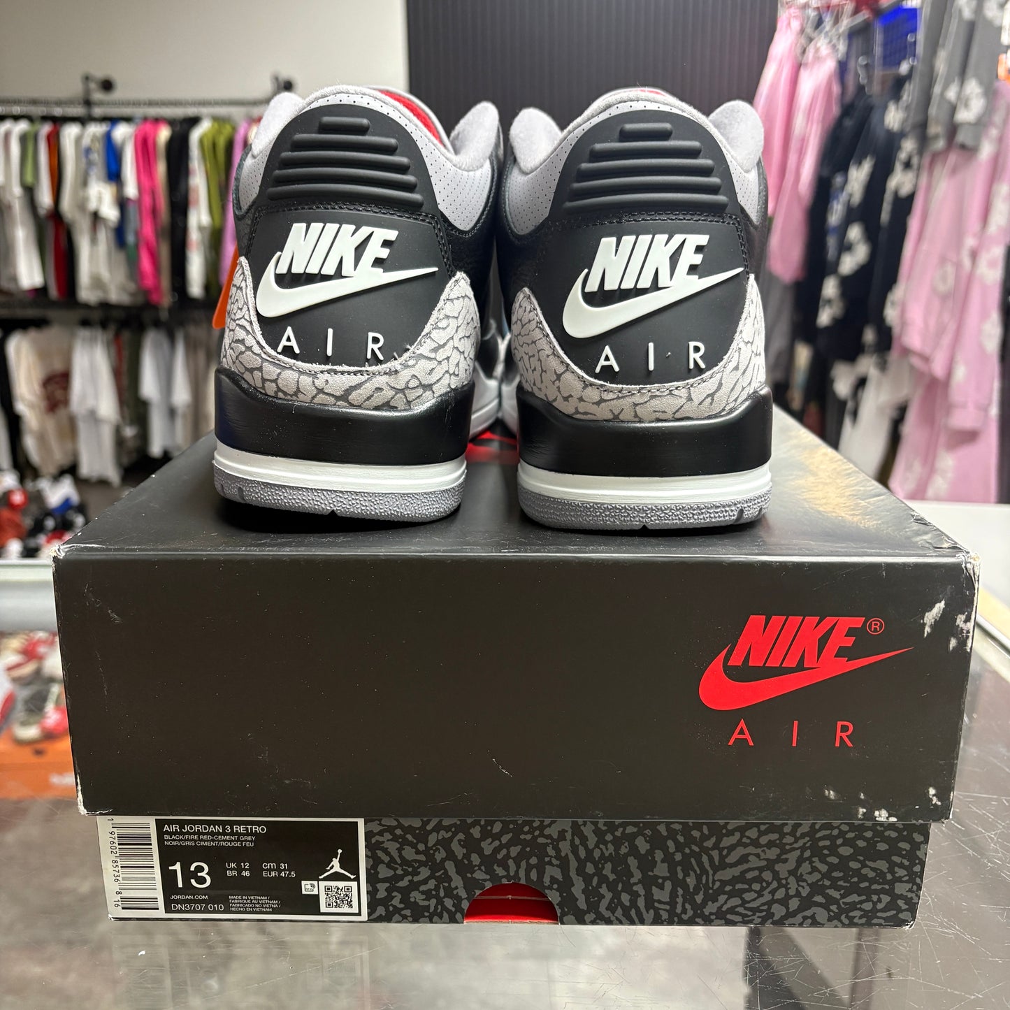 Jordan 3 Retro OG Black Cement (2024)