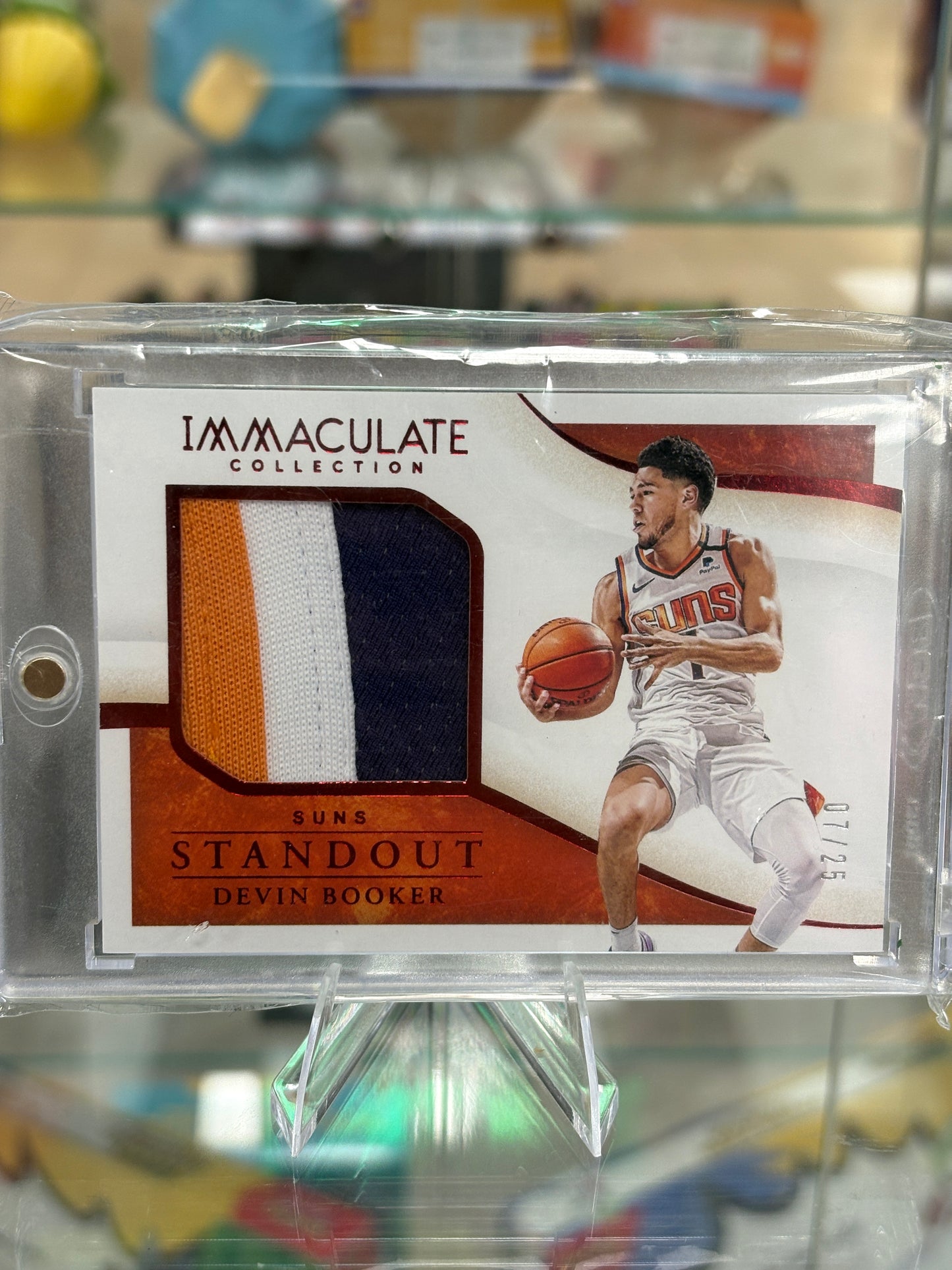 PANINI Devin Booker Immaculate Standout Collection 7/25